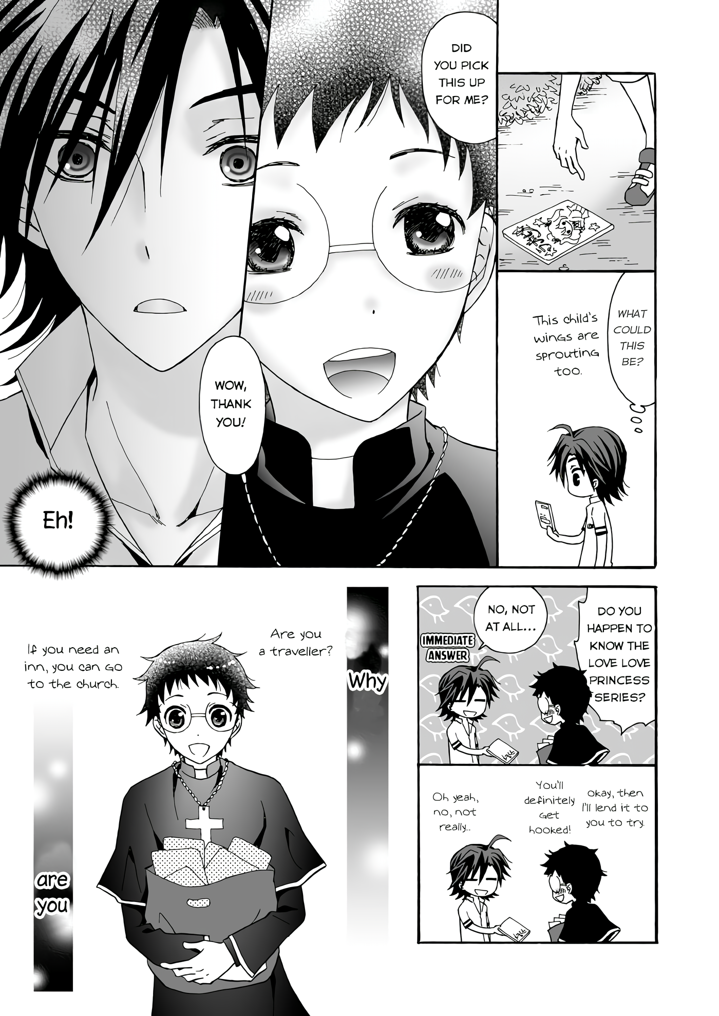Yowamushi Pedal - The angelic You and the Priest Me (Doujinshi) 第4页