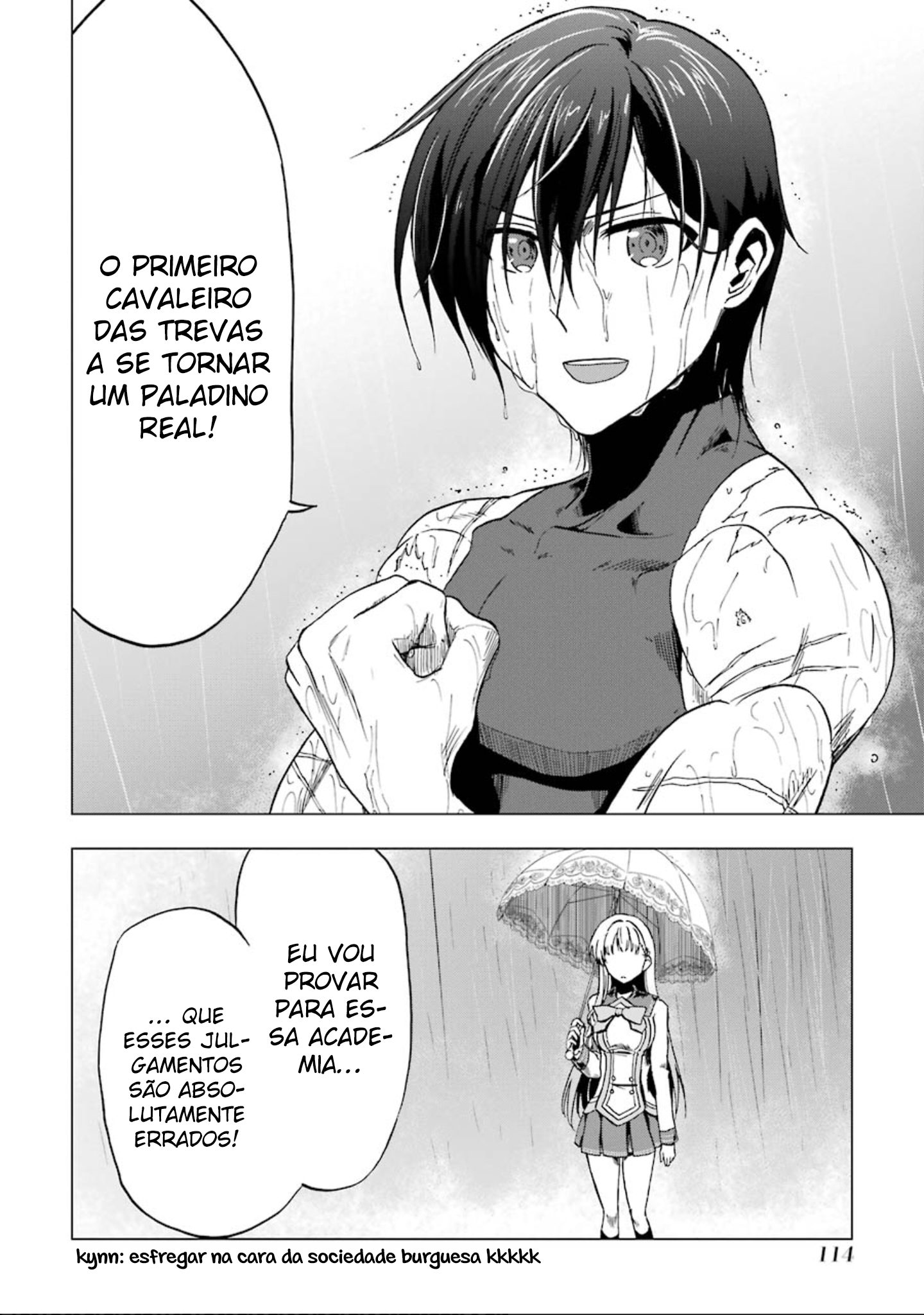 Ankoku Kishi no Ore Desu ga Saikyou no Paladin wo Mezashimasu As Dúvidas da Princesa 第29页