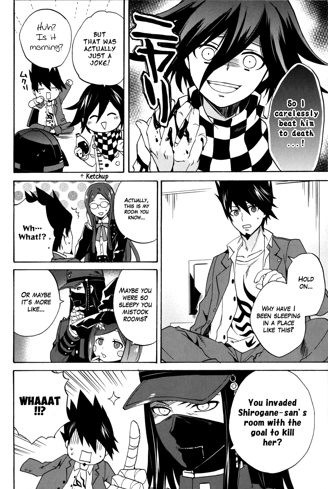 New Danganronpa V3 Comic Anthology The Toilet Sounds that Reverberate Into Space by Hayase Reku 第13页