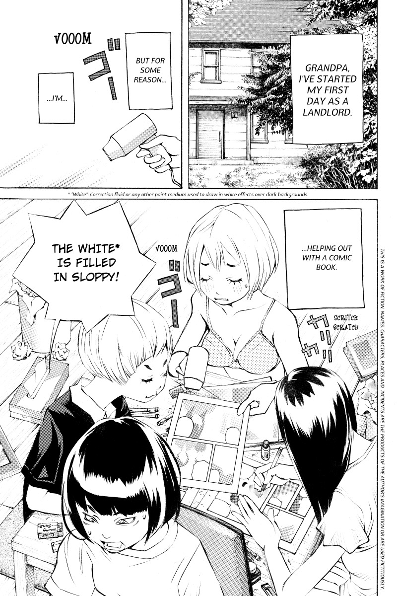 Sailor Fuku, Tokidoki Apron Honoka The Comic Book Assistant 第1页