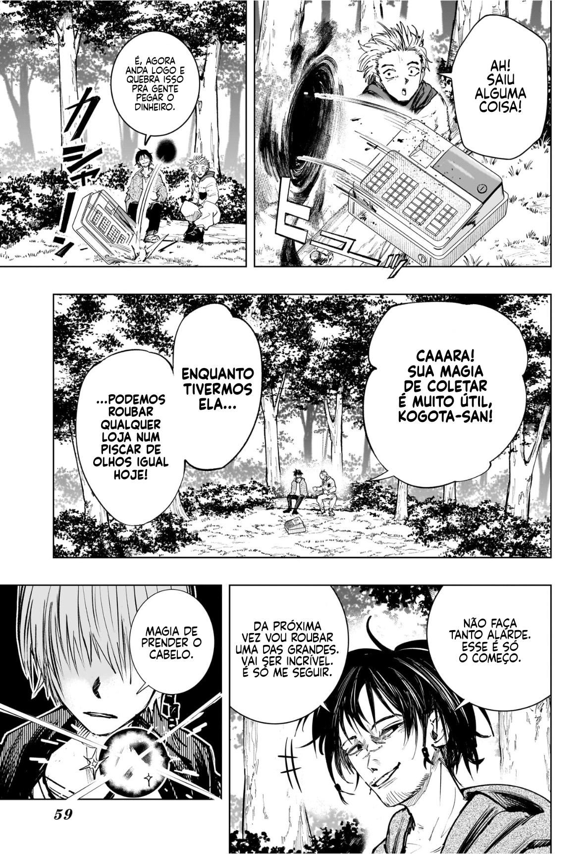 Tonari no Osoegawa Osoegawa, O Mago 第36页