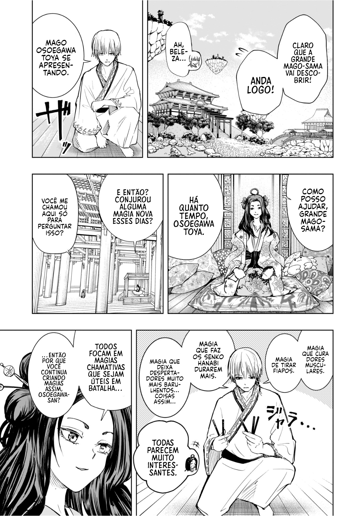 Tonari no Osoegawa Osoegawa, O Mago 第10页