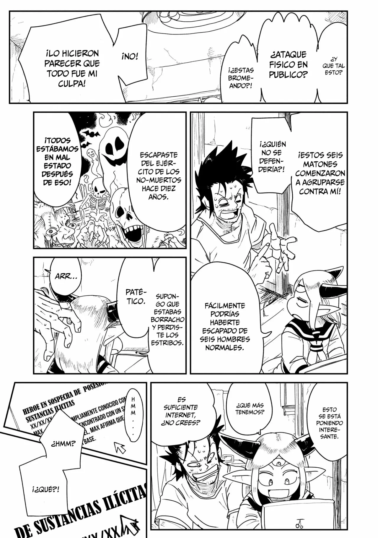 Level One Demon Lord and One-Room Hero Una reunión fatídica 第14页