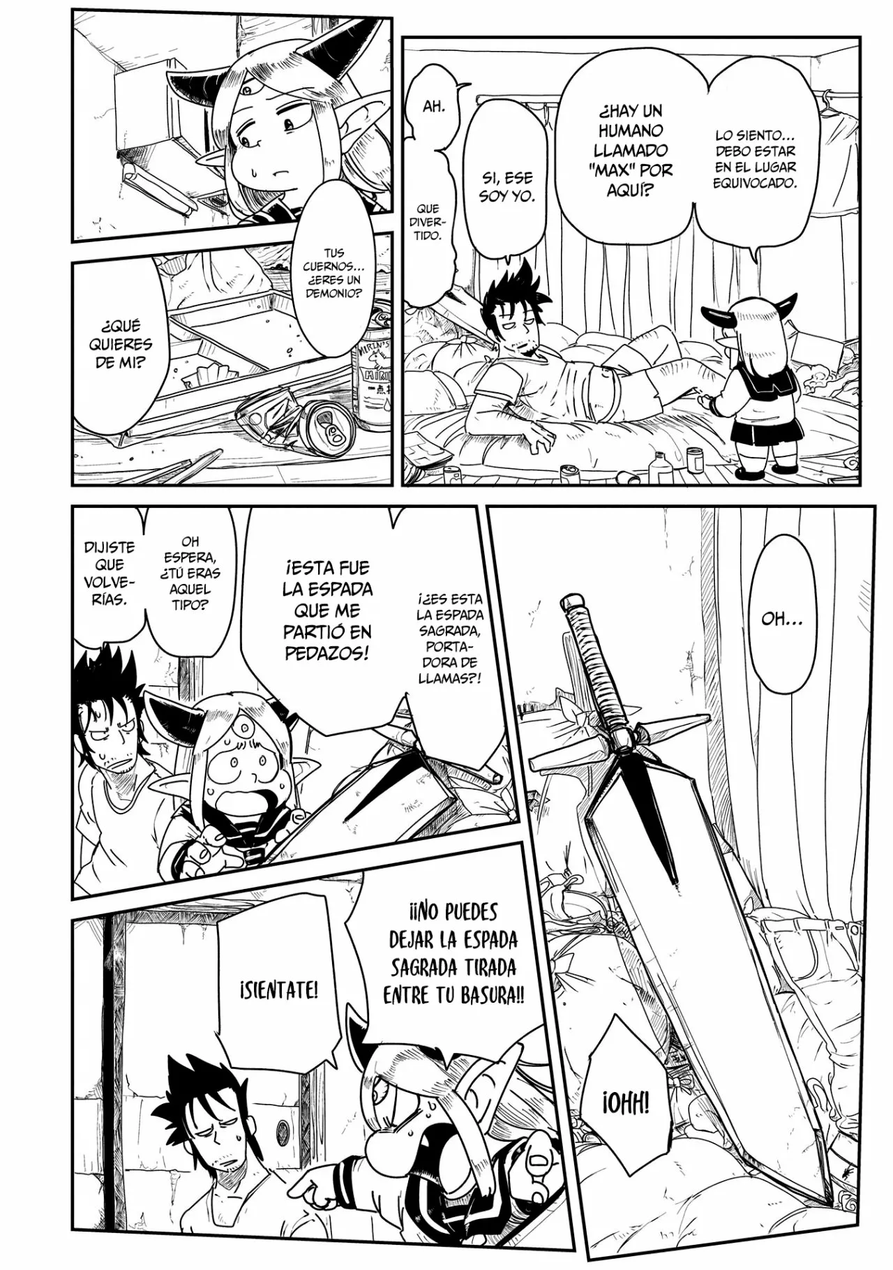 Level One Demon Lord and One-Room Hero Una reunión fatídica 第7页