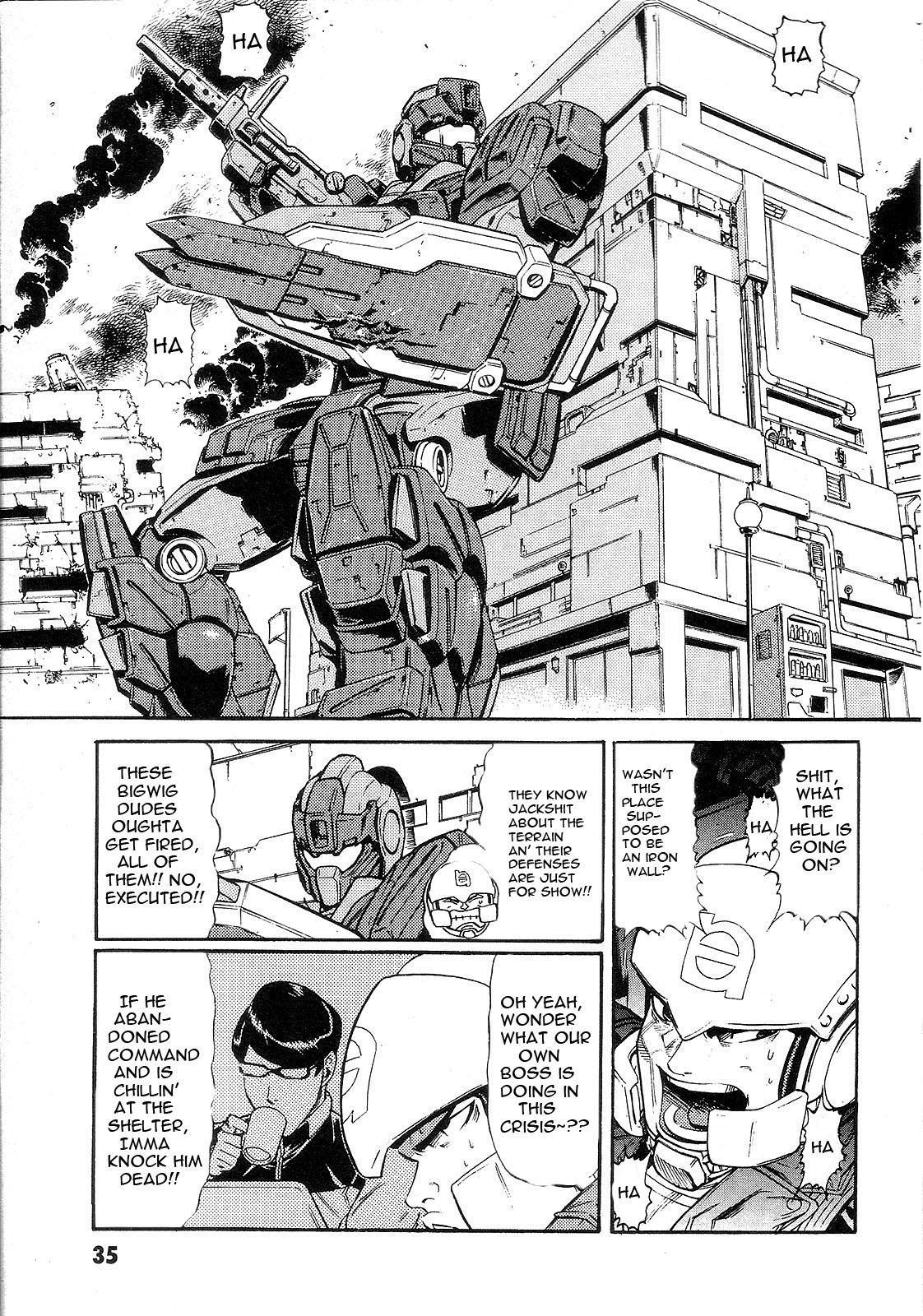 Mobile Suit Gundam - We Are Federation Hooligans Great Big White World 第38页