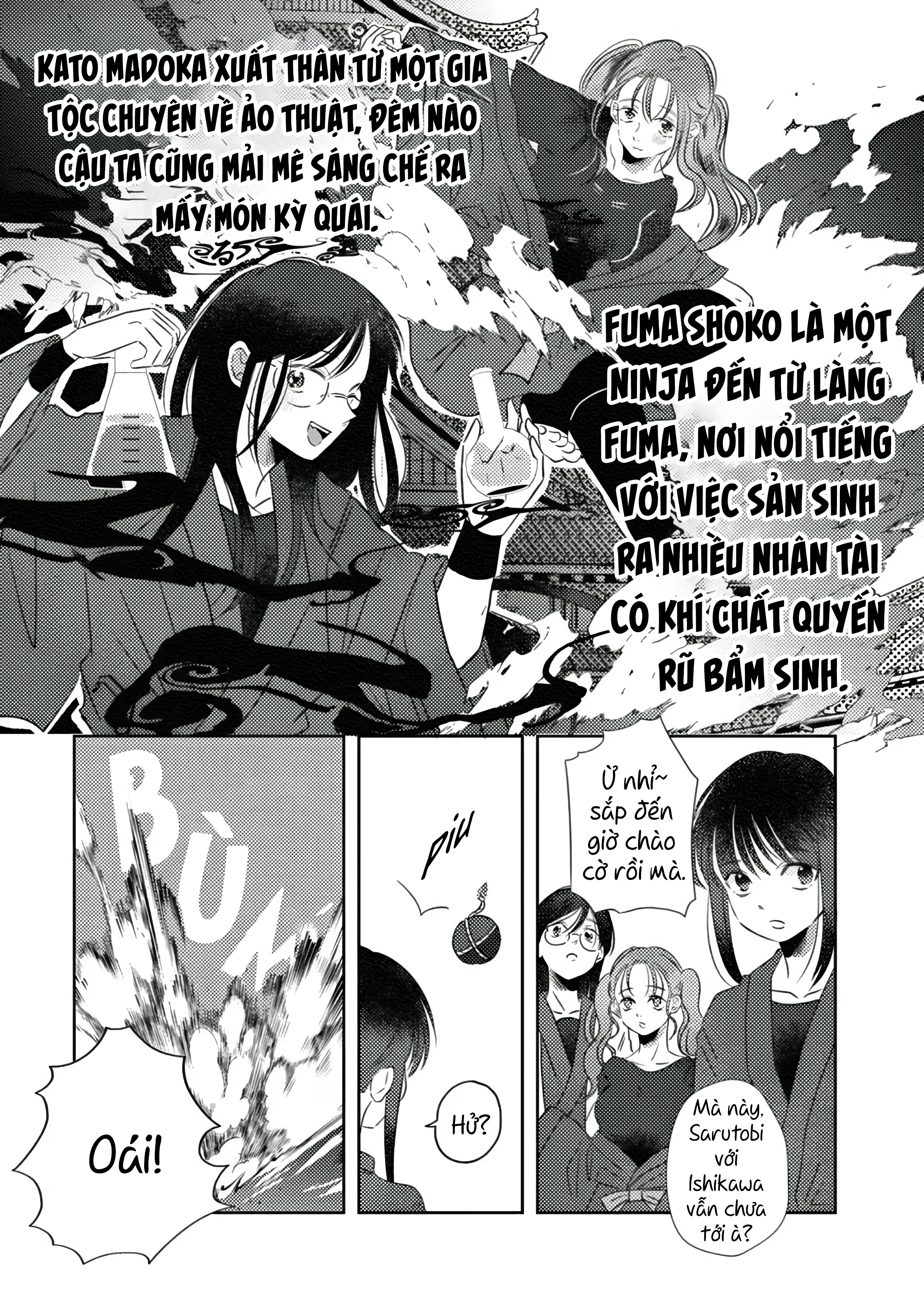 Kage to Hana Bạn cùng lớp là Ninja 第5页