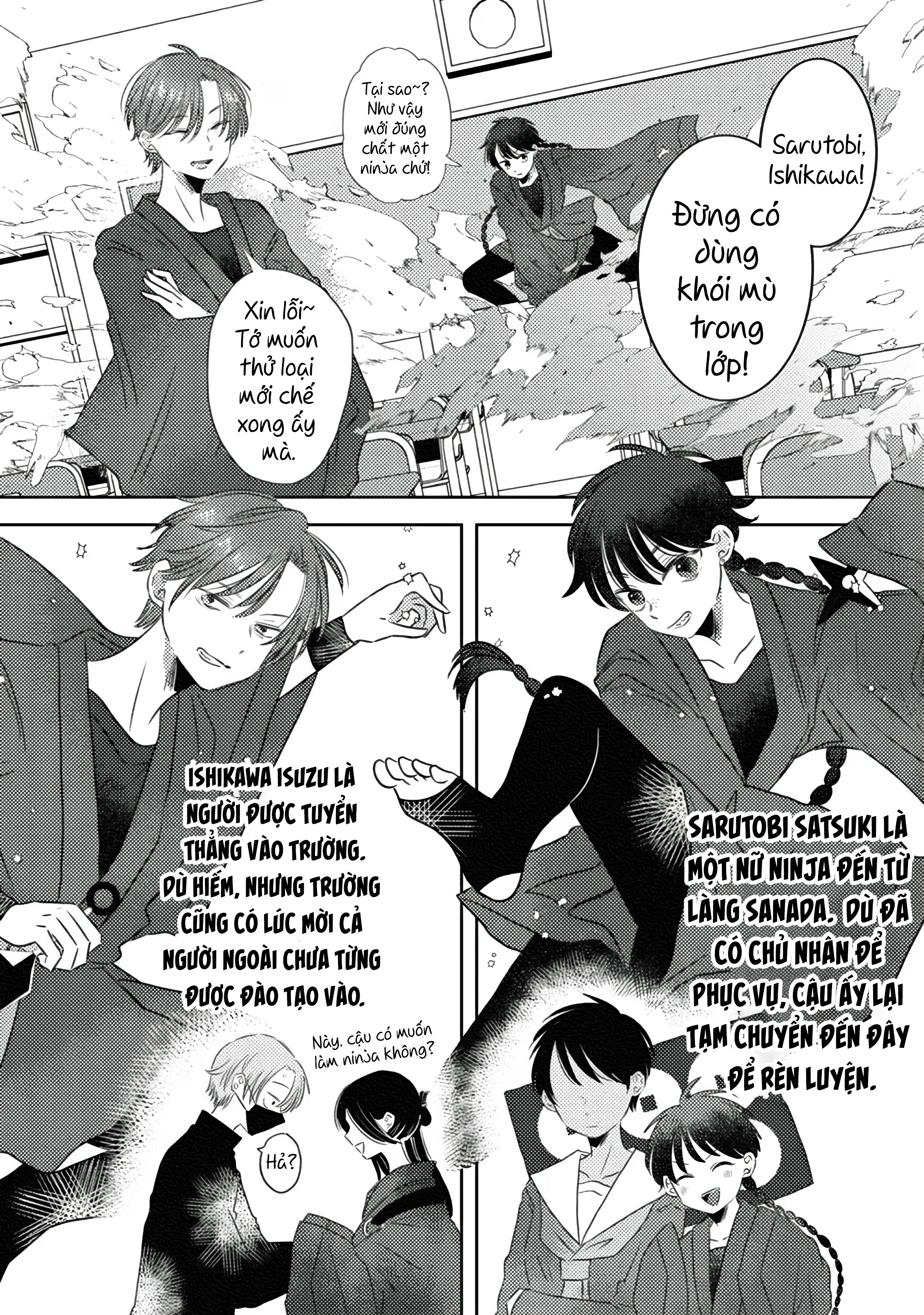 Kage to Hana Bạn cùng lớp là Ninja 第6页