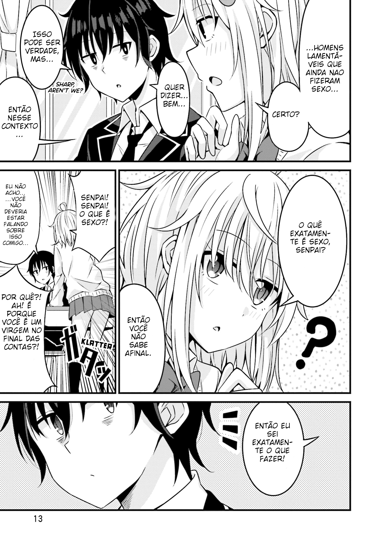 Senpai, Chotto ii Desu ka? Senpai e Shiranui-san 第11页