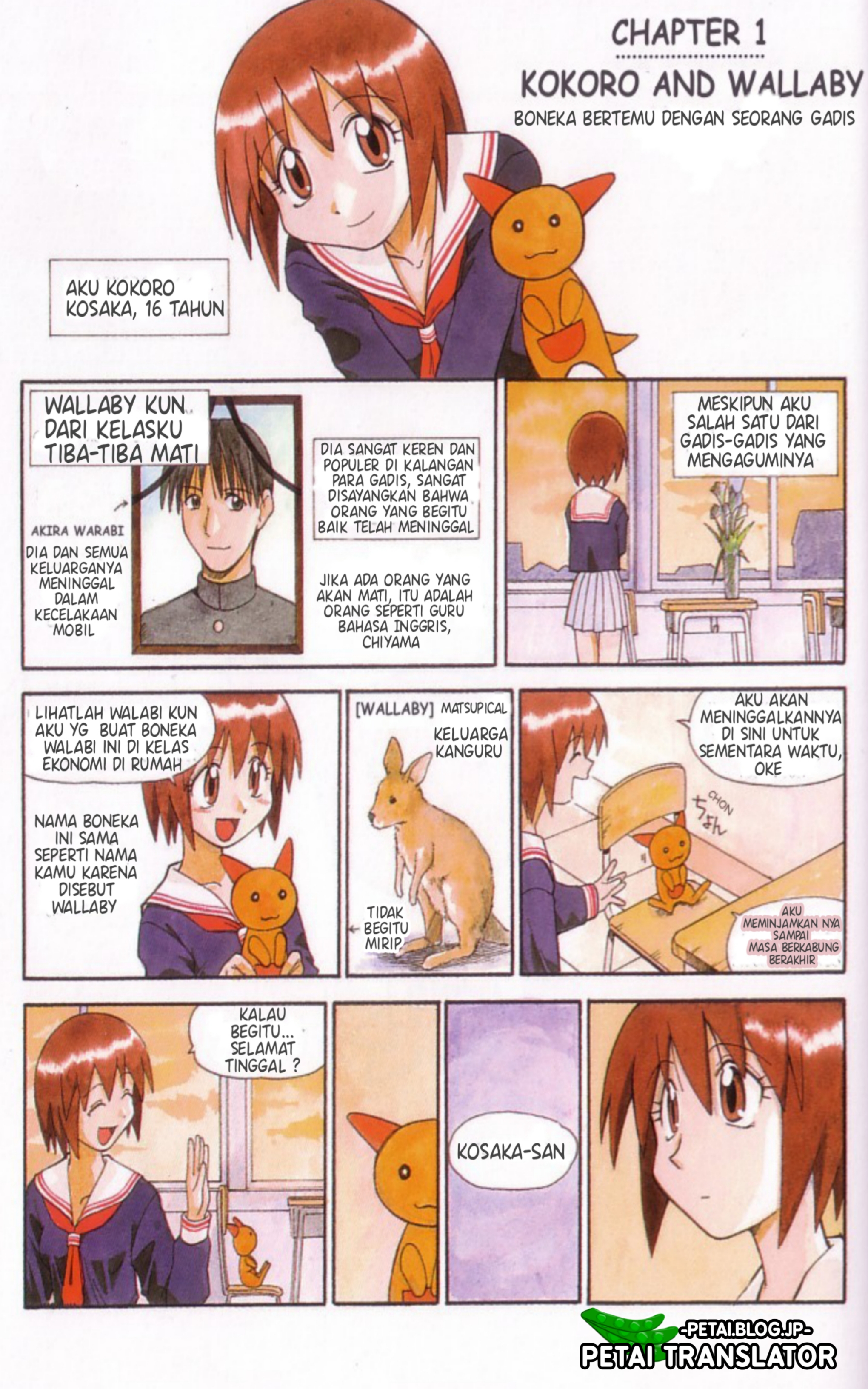 Wallaby Boneka bertemu dengan seorang gadis 第6页