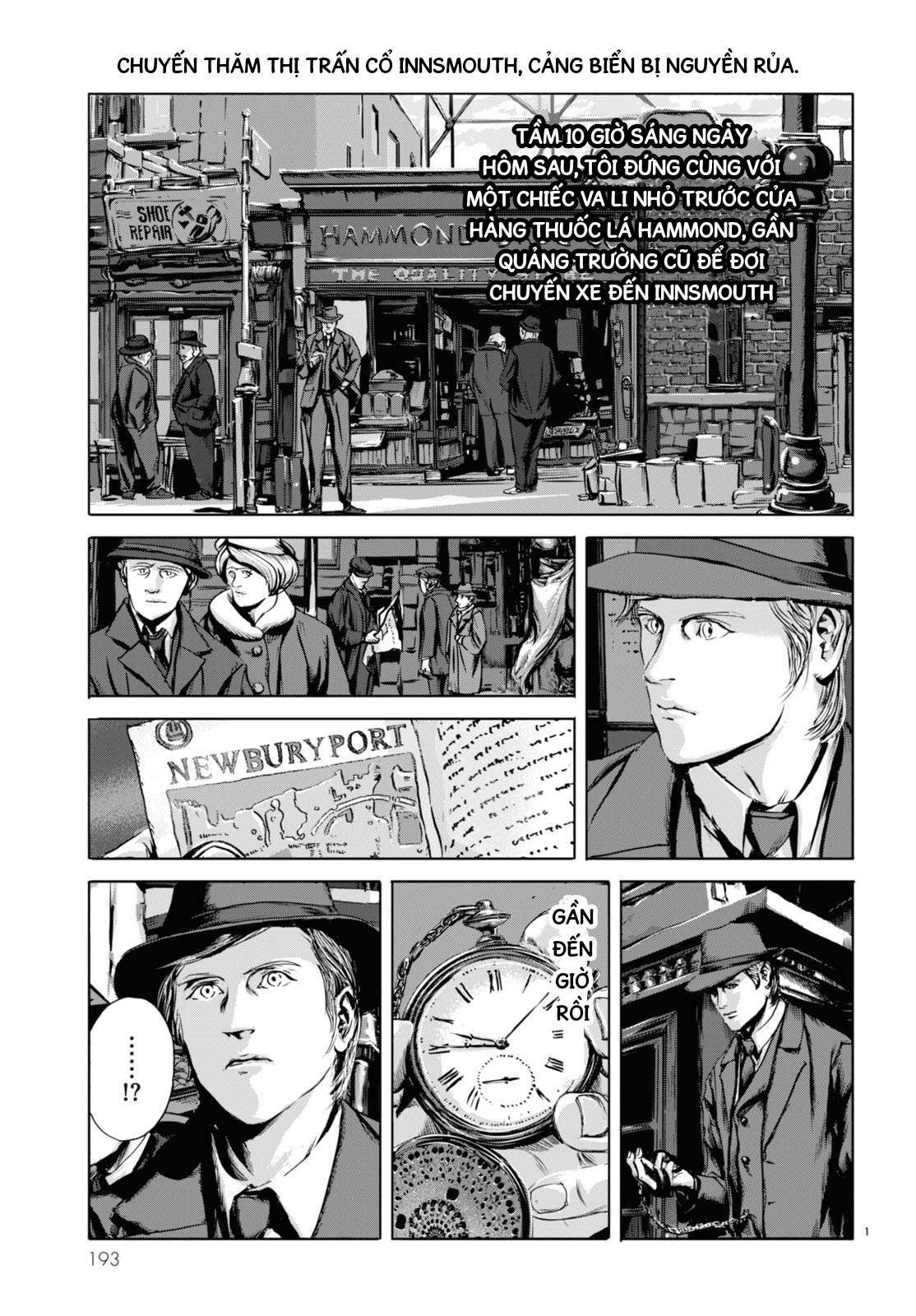 H. P. Lovecraft's The Shadow Over Innsmouth Vol. 1 Ch. 2 第1页