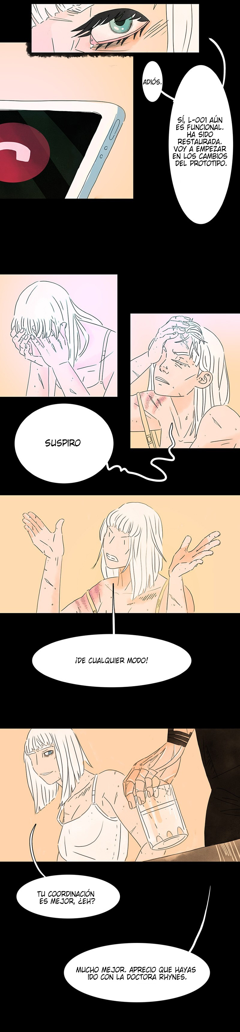 Facing the Sun (GL) Capítulo 2: Las Partes Muertas, parte 1 第8页