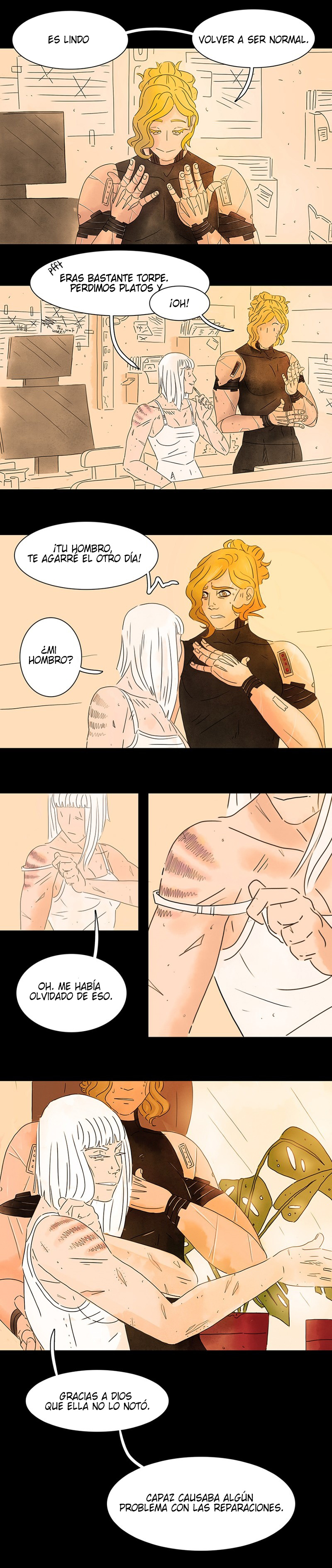 Facing the Sun (GL) Capítulo 2: Las Partes Muertas, parte 1 第9页