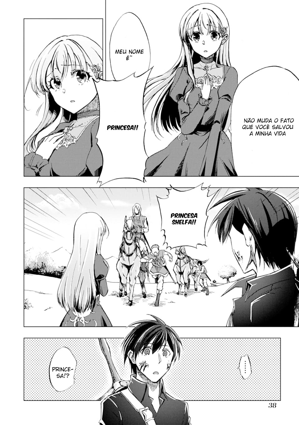 Ankoku Kishi no Ore Desu ga Saikyou no Paladin wo Mezashimasu Drama do Resgate 第38页