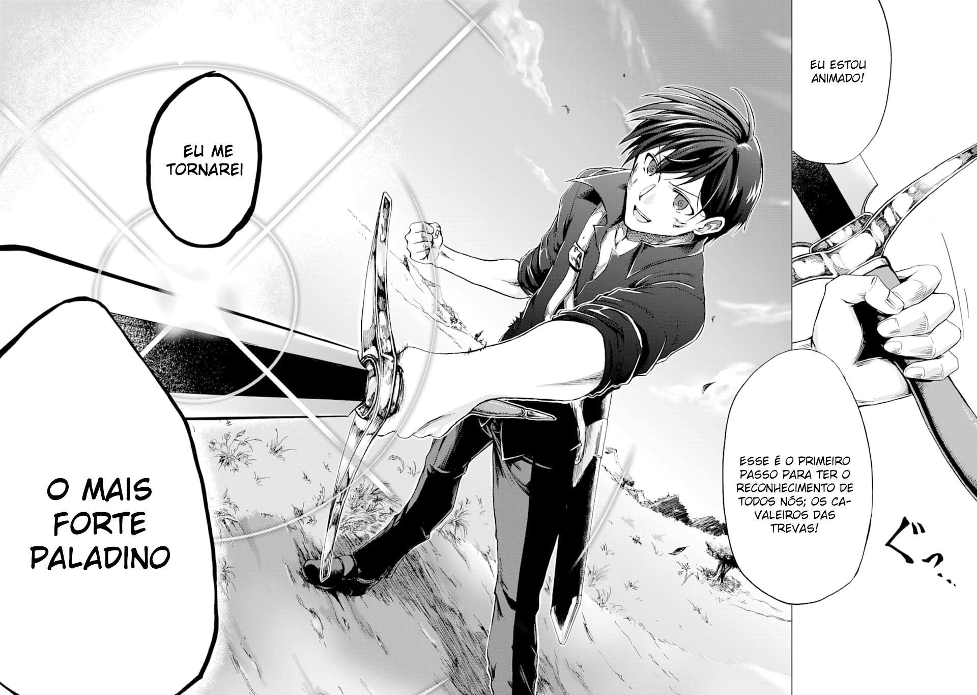 Ankoku Kishi no Ore Desu ga Saikyou no Paladin wo Mezashimasu Drama do Resgate 第50页