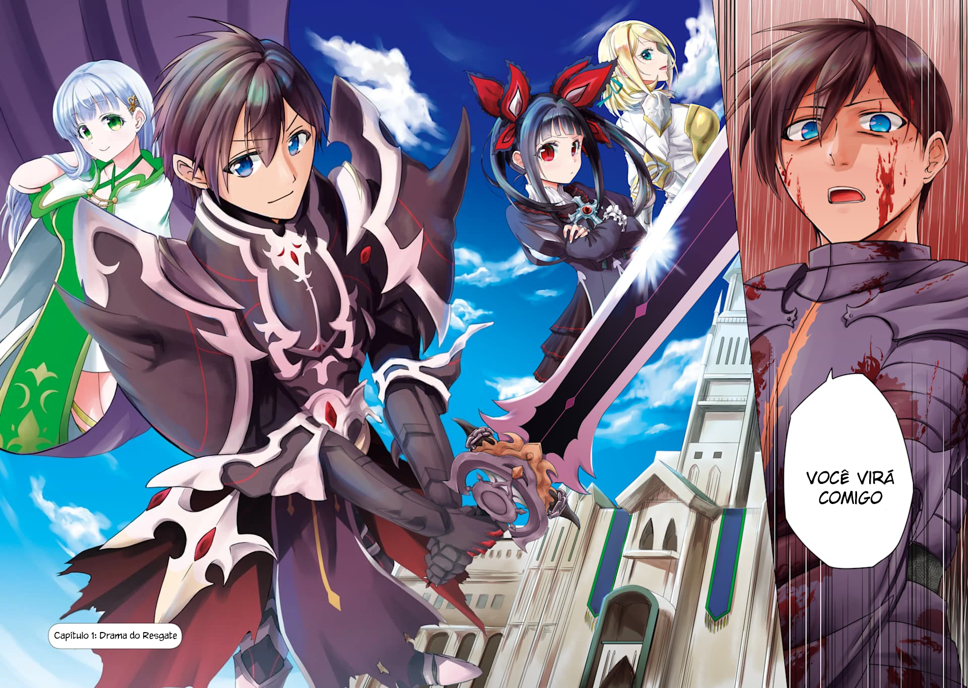 Ankoku Kishi no Ore Desu ga Saikyou no Paladin wo Mezashimasu Drama do Resgate 第7页