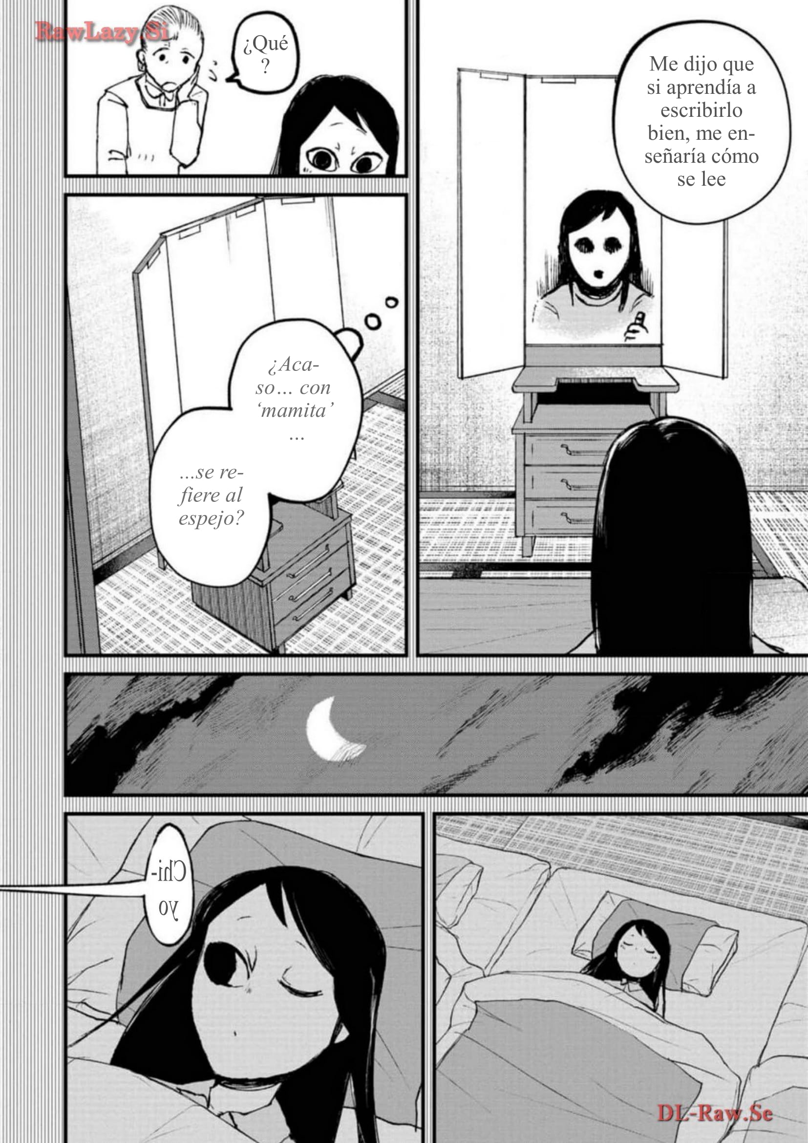 Nikubami Honegishimi El púrpura del espejo enfrentado 第40页