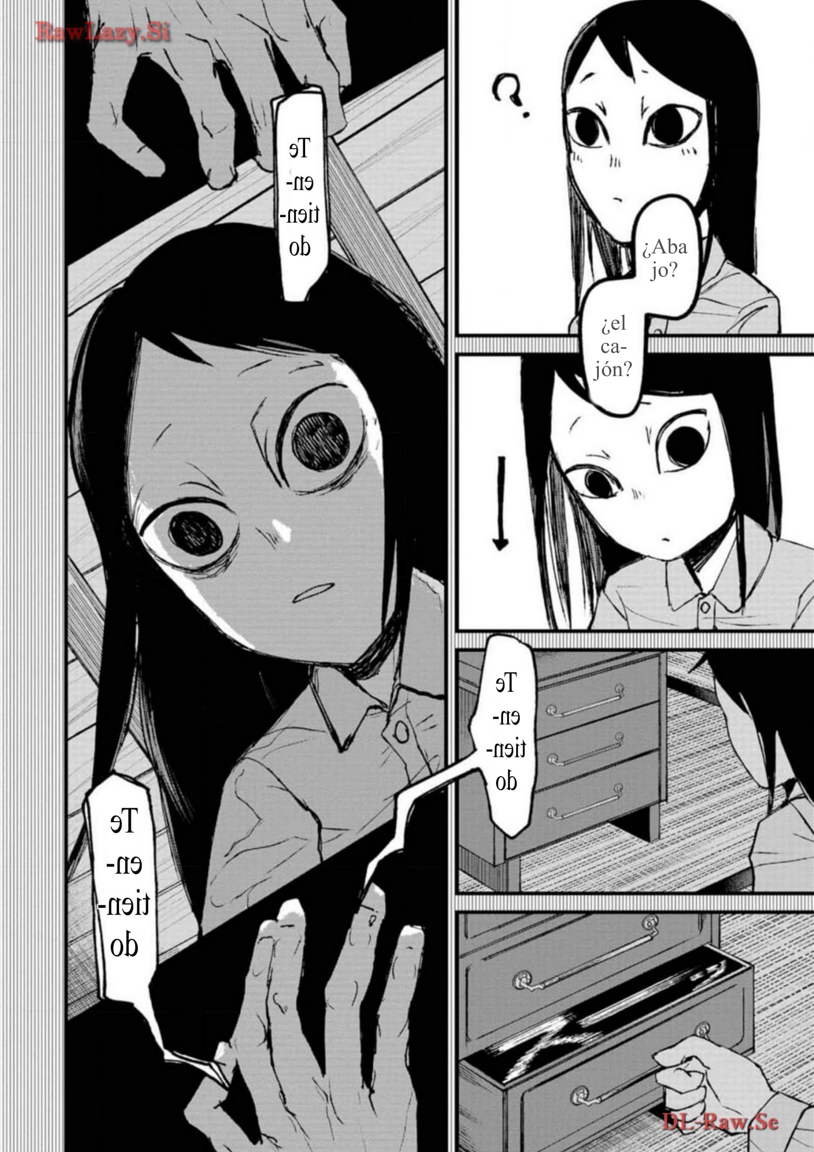 Nikubami Honegishimi El púrpura del espejo enfrentado 第42页