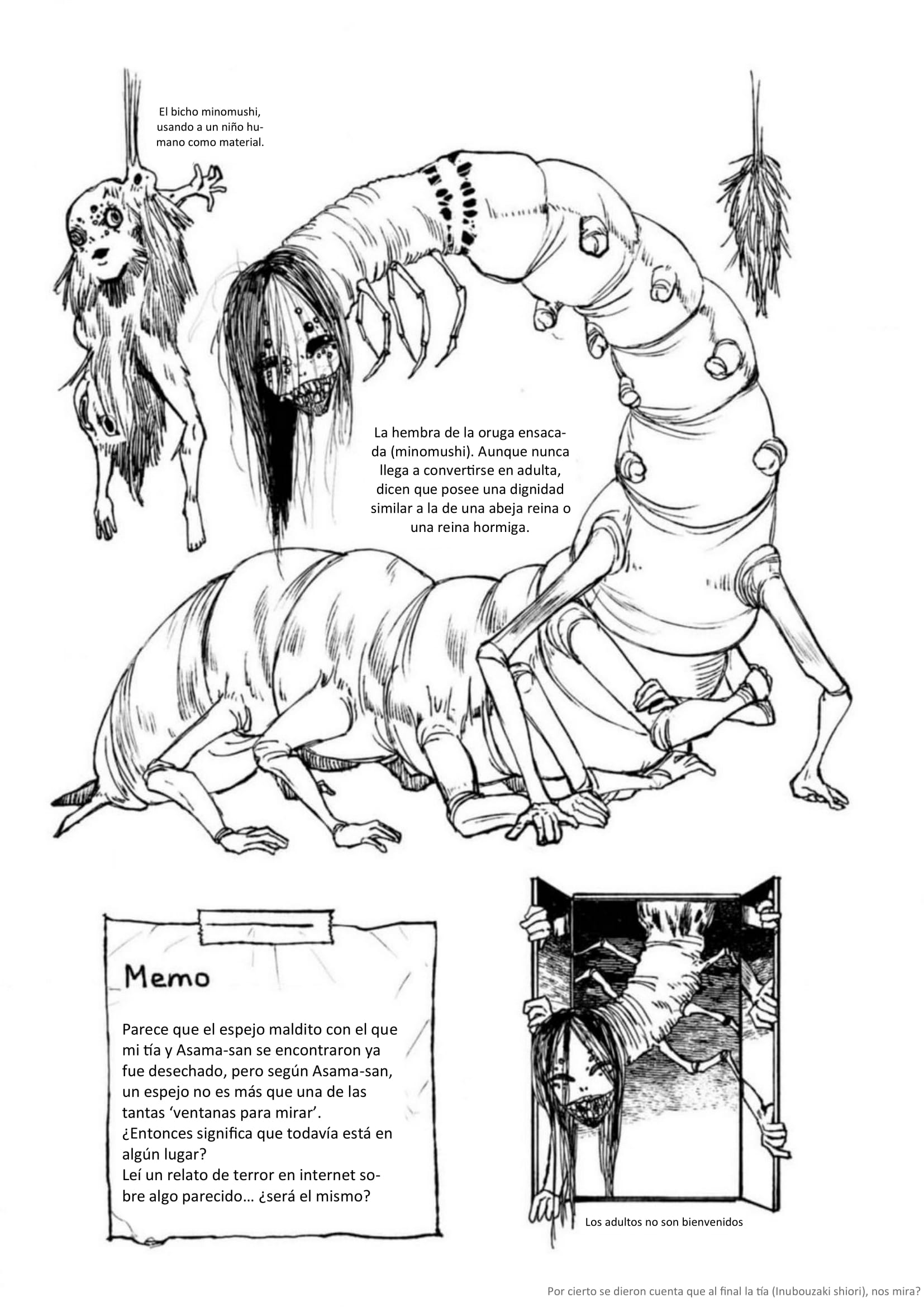 Nikubami Honegishimi El púrpura del espejo enfrentado 第55页