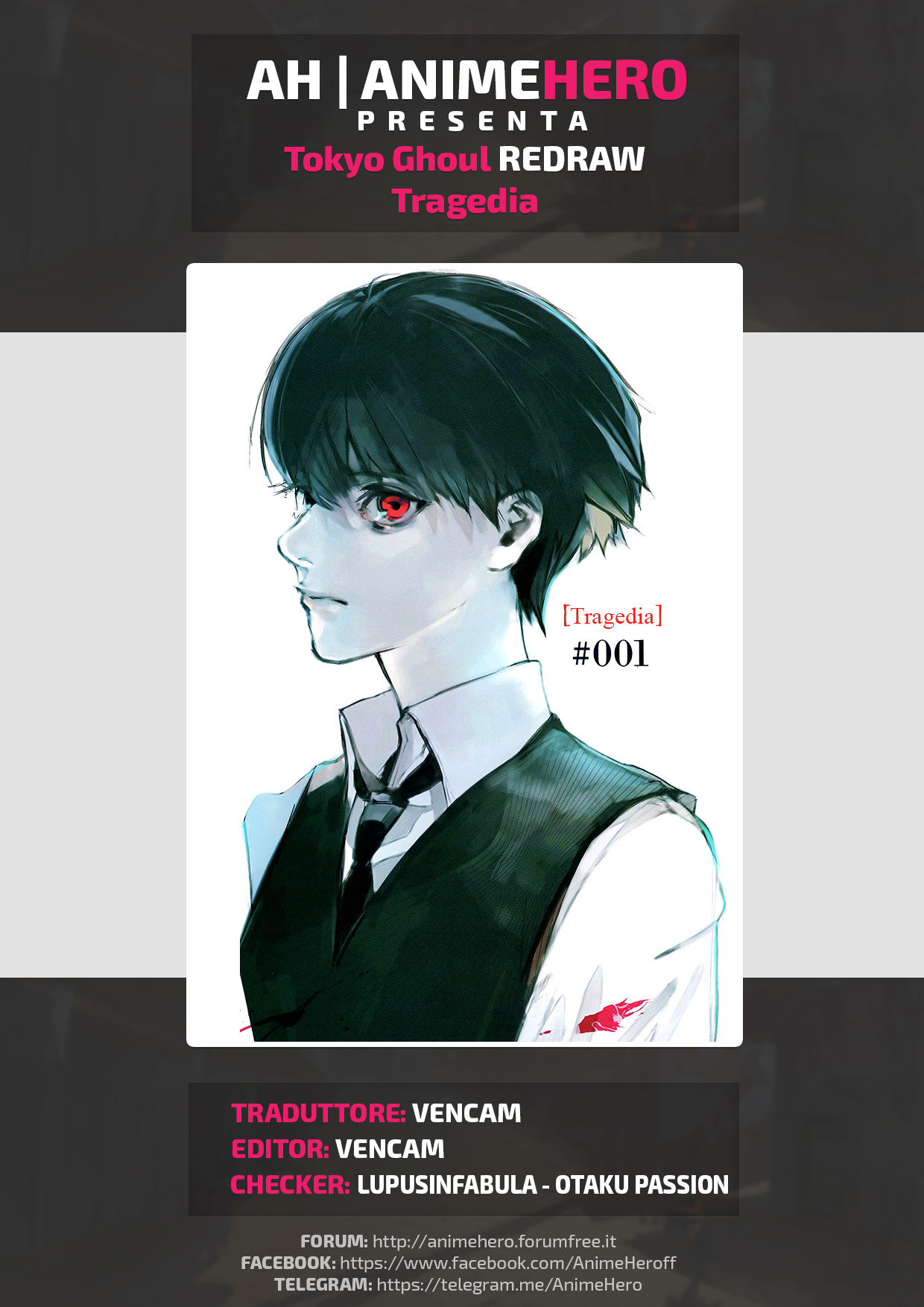 Tokyo Ghoul: Redrawn Oneshot 第1页
