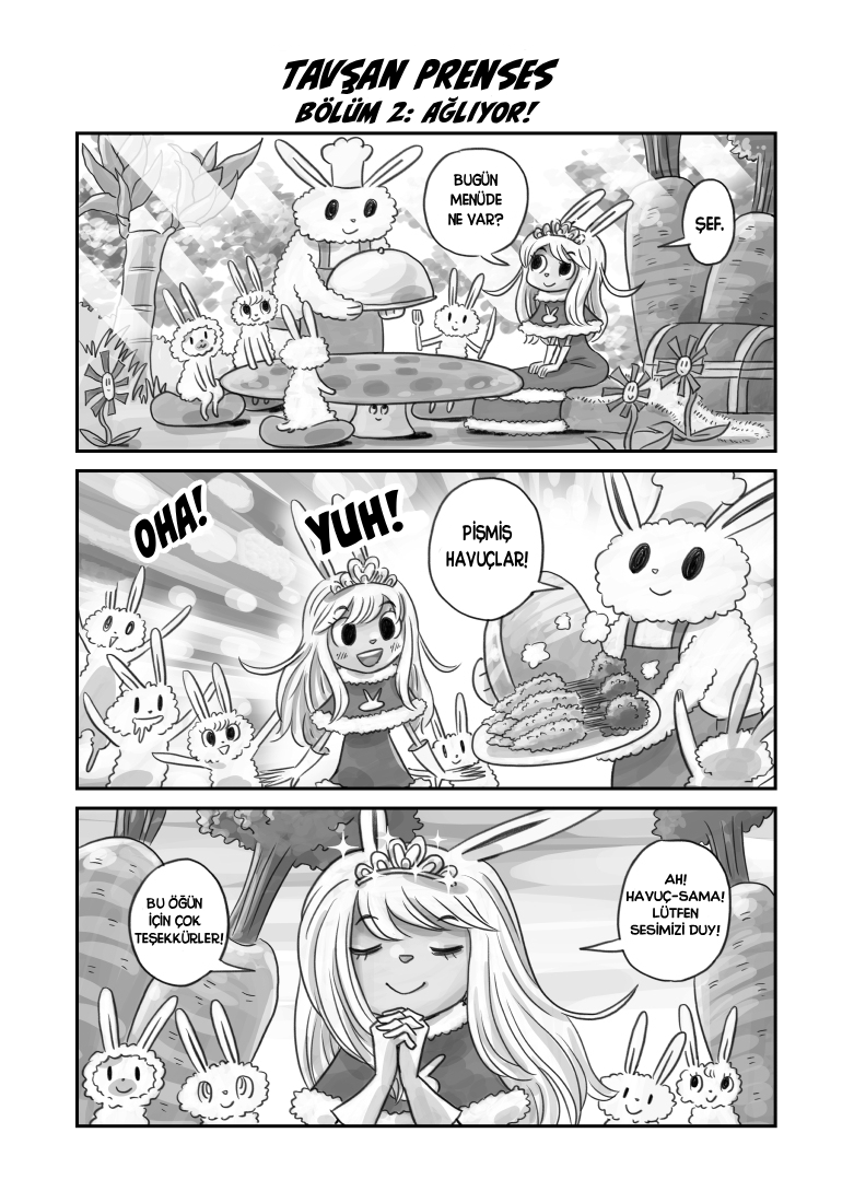 Usagi no Princess Bölüm 2 第1页