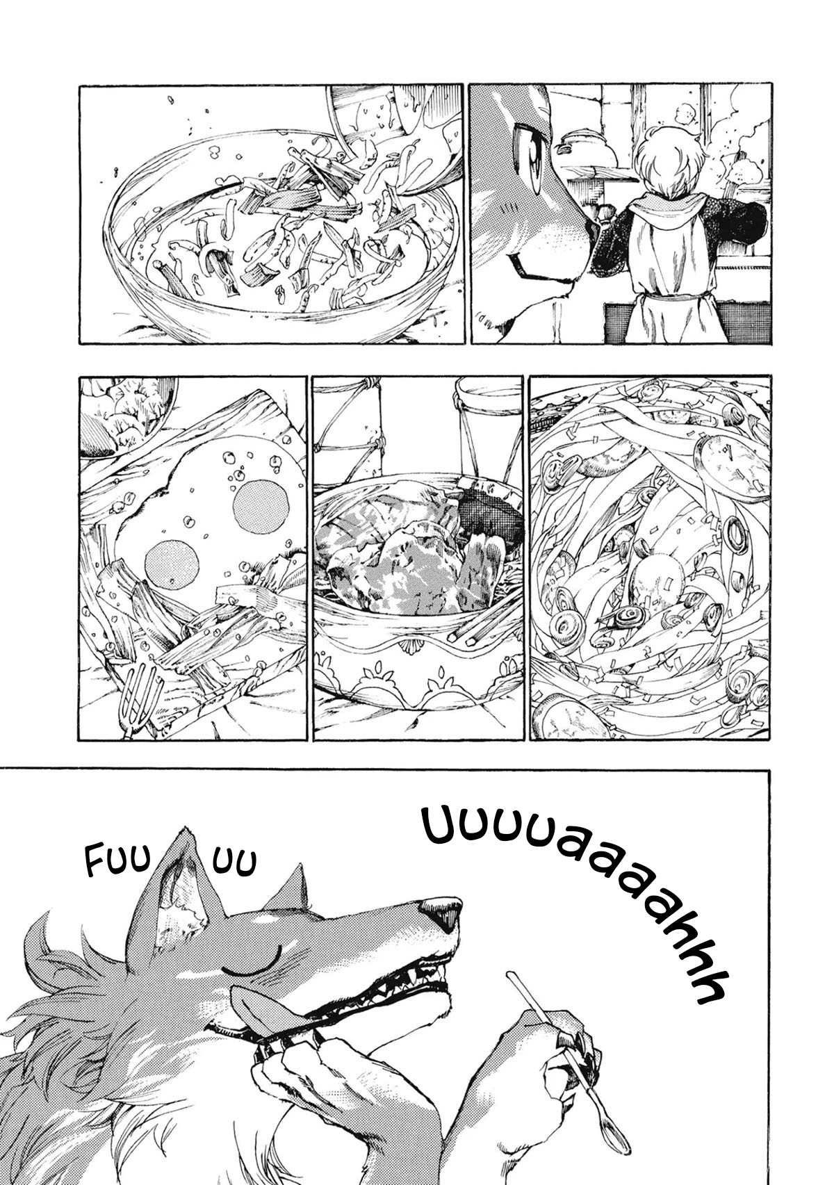 Fenrir Kaa-san to attaka Gohan@COMIC Vol. 1 Ch. 1 第37页