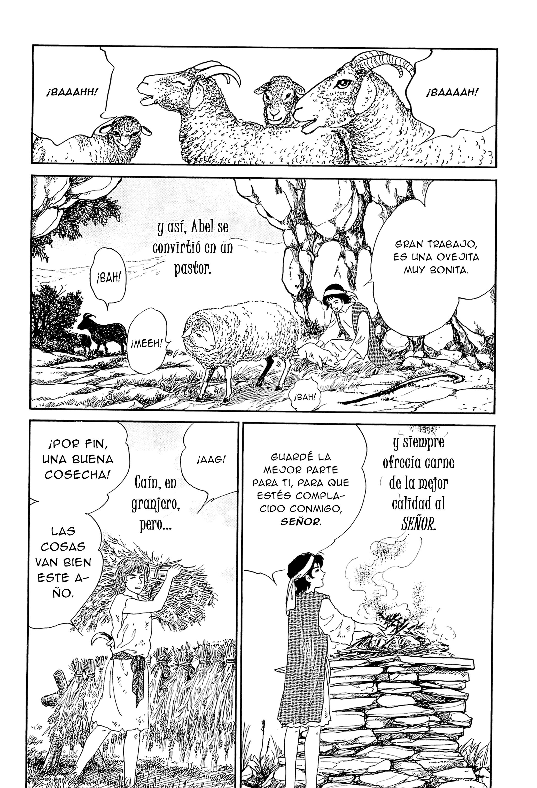 Manga Old Testament Caín y Abel 第4页