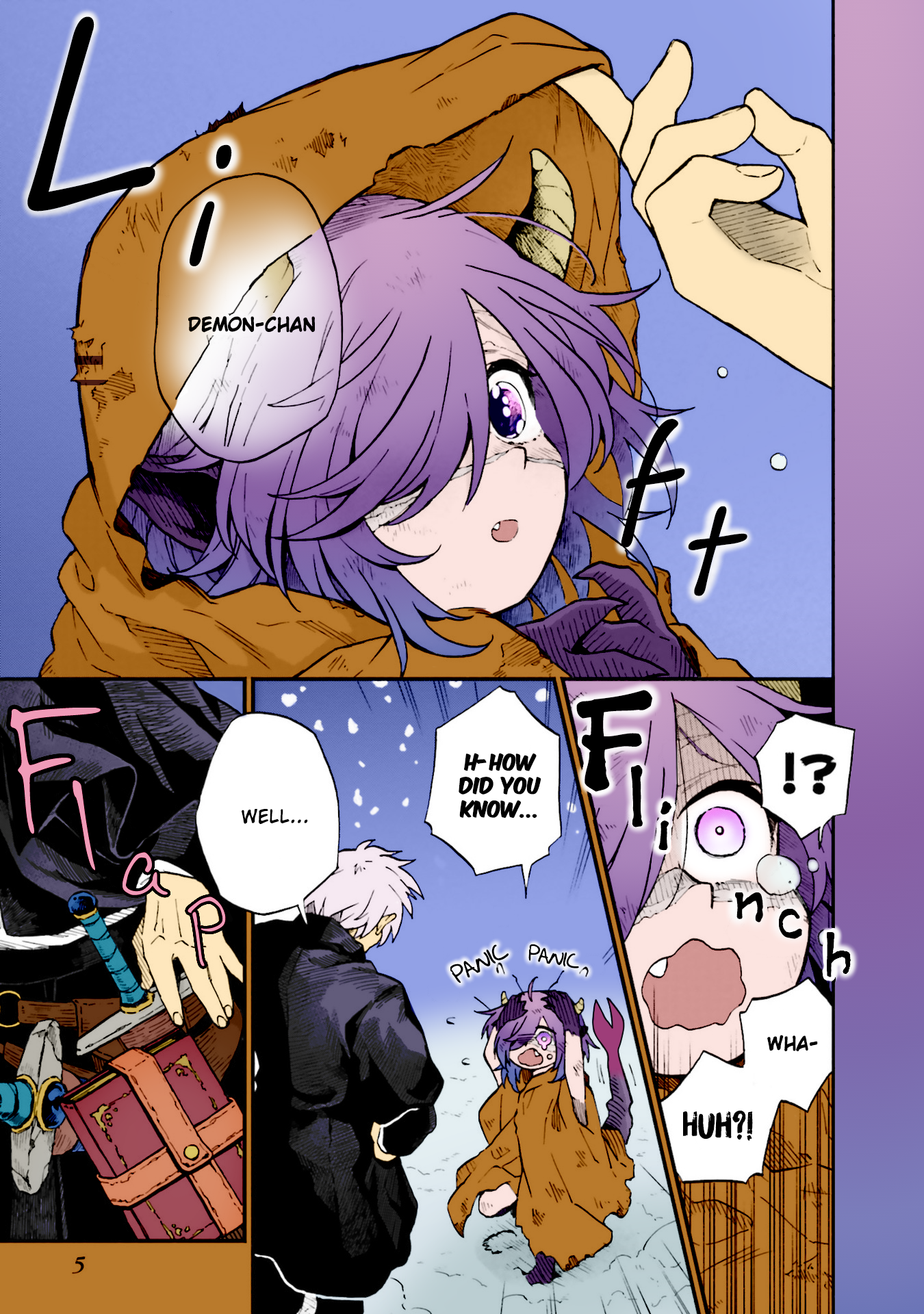 Taimashi to Akuma-chan  (Fan Colored) 第3页