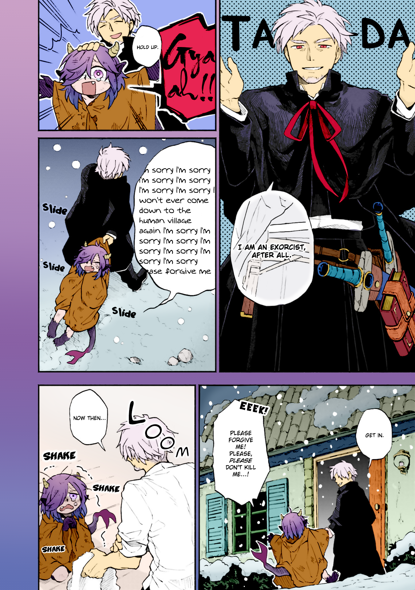 Taimashi to Akuma-chan  (Fan Colored) 第4页