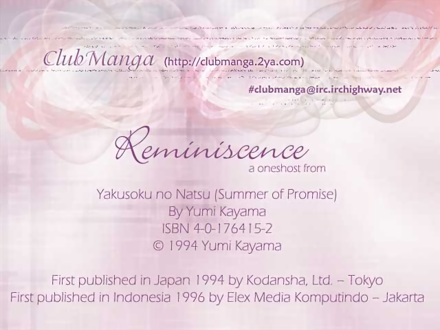 Summer of Promise Reminiscence 第1页