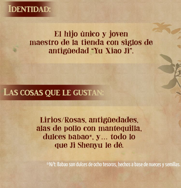 Crushing Jade and Casting Pearls Introducción de los personajes 第7页
