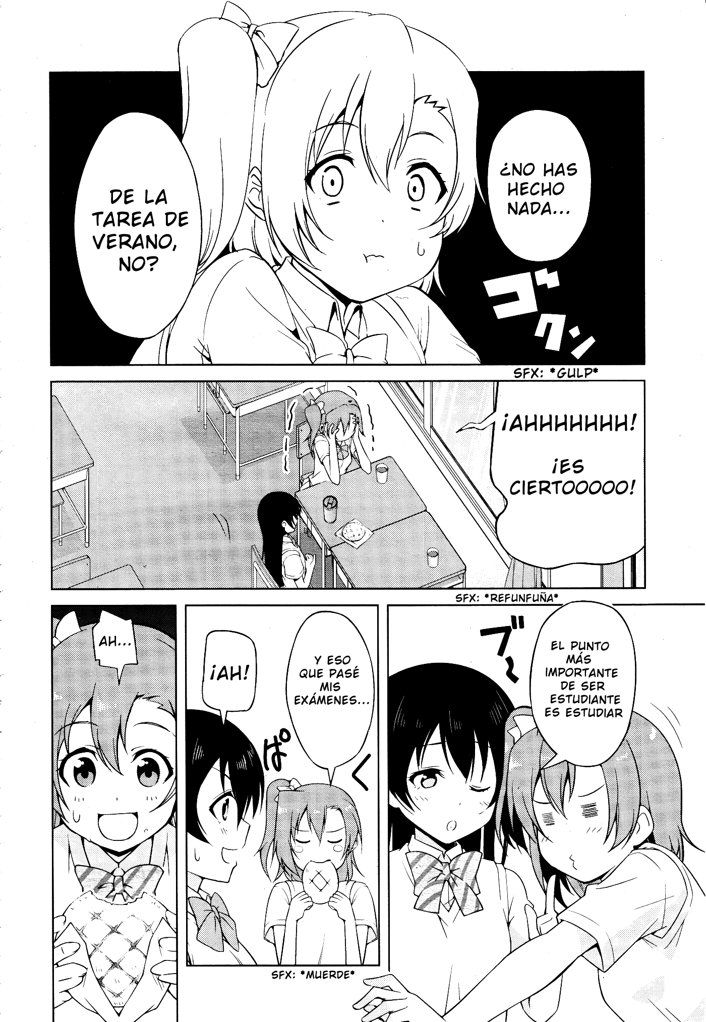 Love Live! School Idol Diary Entre la Espada y la Pared 第6页