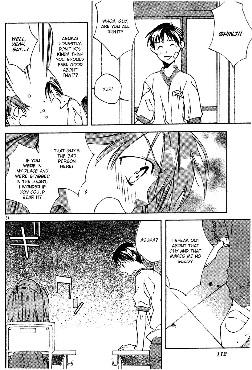 Neon Genesis Evangelion: Angelic Days Regretful Heart, Kind Heart 第34页