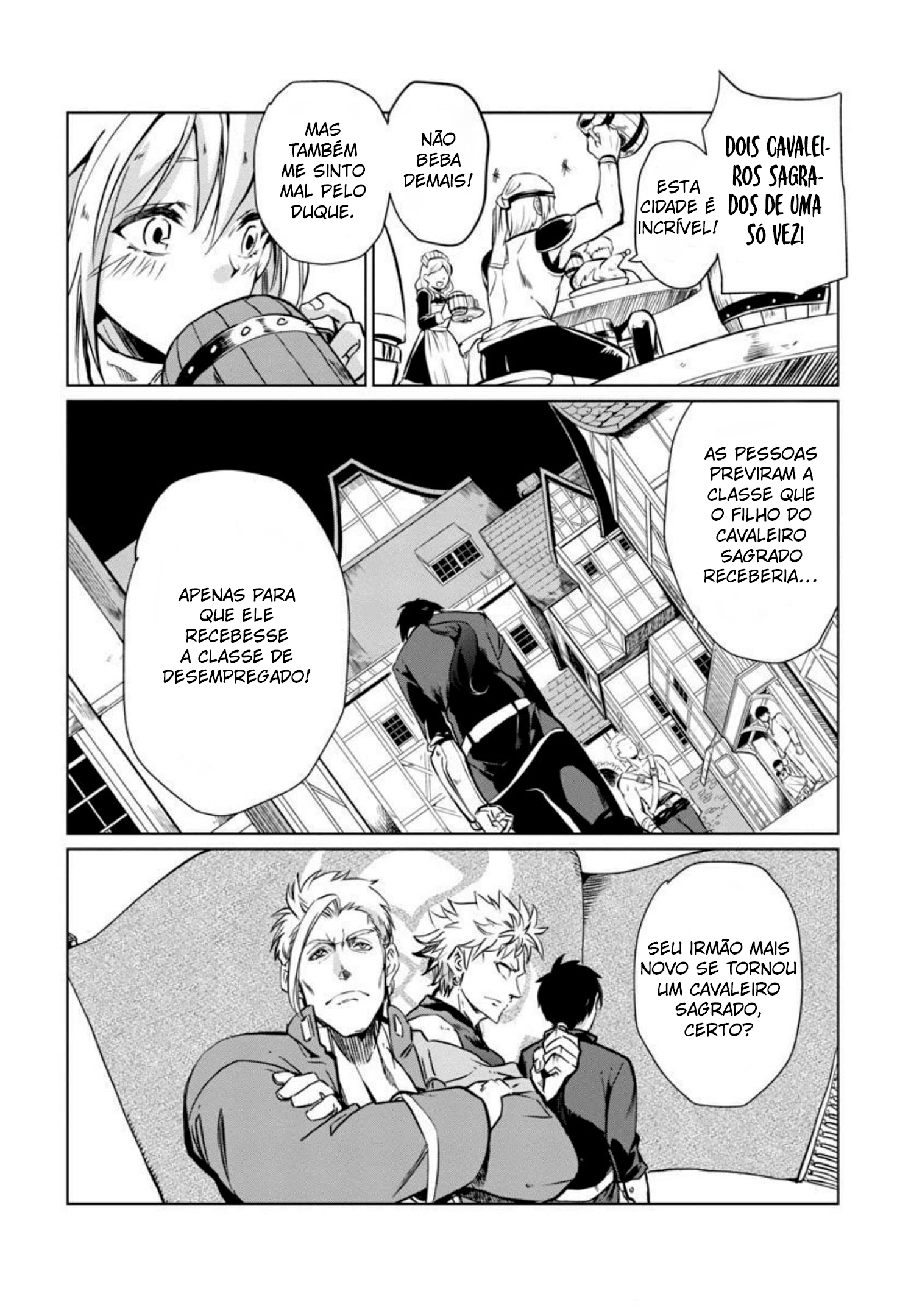 Class "Mushoku" no Eiyuutan: Koushaku-ke o Tsuihou Sareta ga, Jitsu wa Nagutta dake de Skill o Kakutoku Dekiru to Wakari, Tairiku Ichi no Eiyuu ni Noboritsumeru Vol. 1 Ch. 2 第3页
