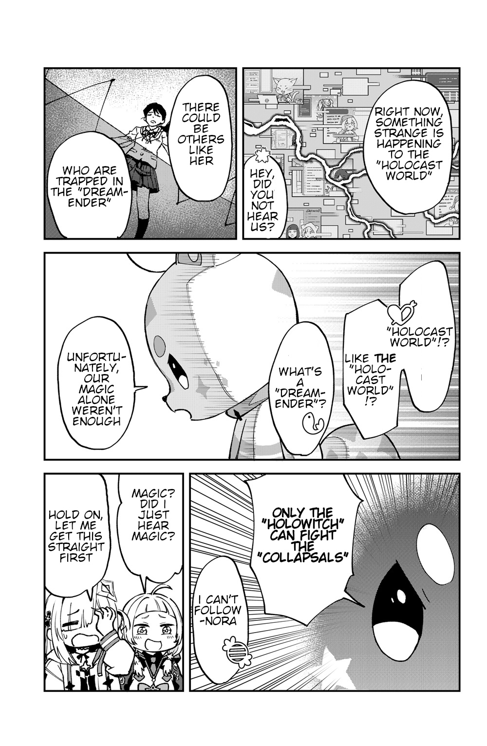 Mahou Shoujo holoWitches! The first transformation: Magical girl Holowitch! 第51页