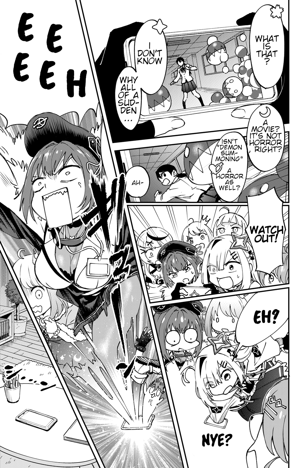 Mahou Shoujo holoWitches! The first transformation: Magical girl Holowitch! 第9页
