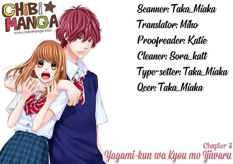 Yagami-kun wa, Kyou mo Ijiwaru. Vol. 1 Ch. 3 第1页