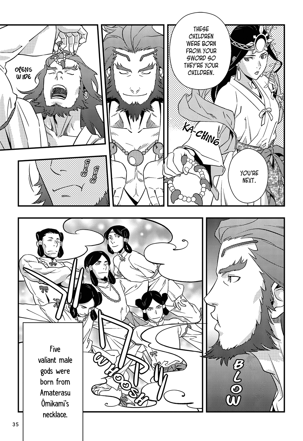 Manga de Yomu Kojiki The Cave of the Sun God 第10页