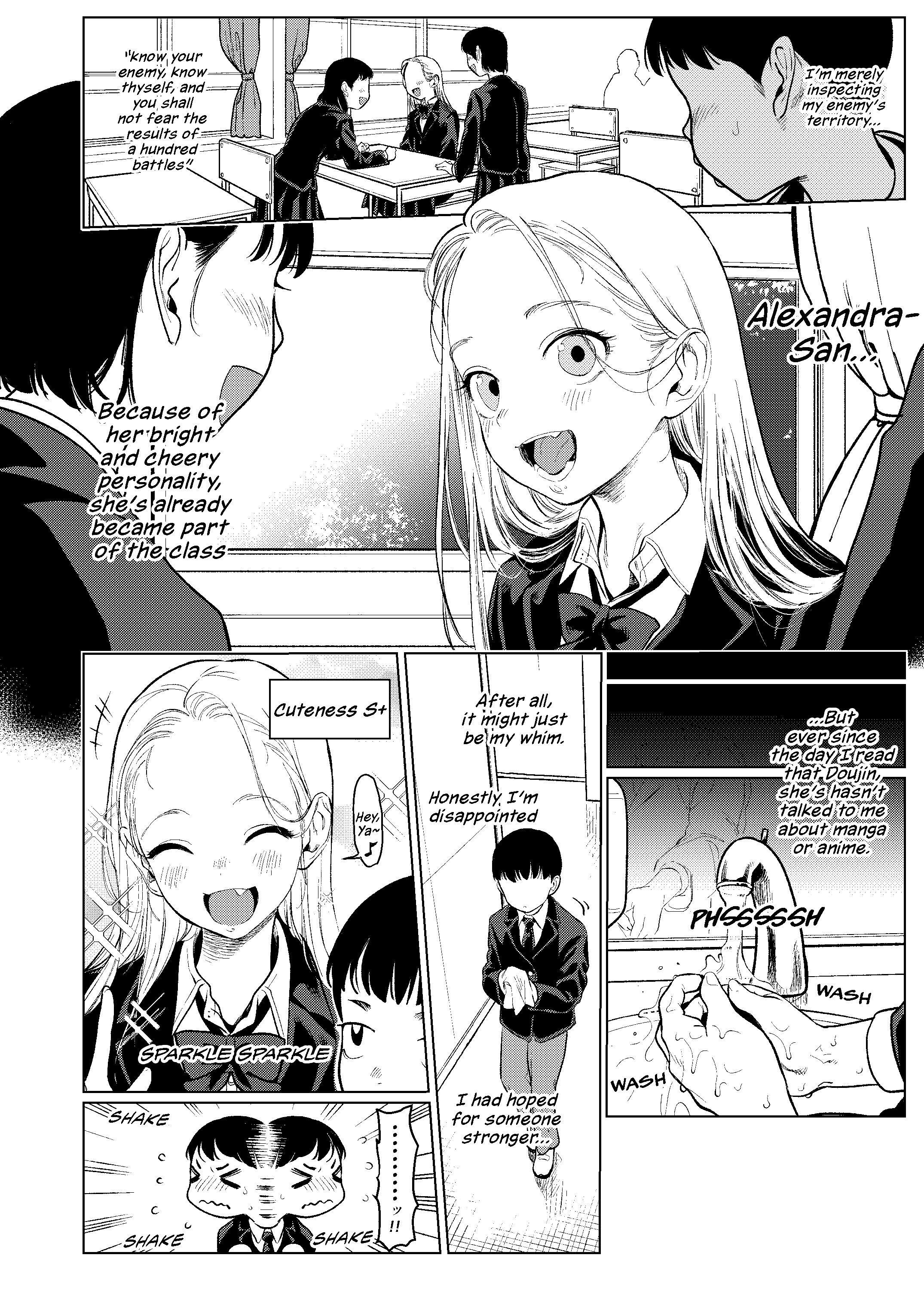 JC Sasha-chan to Classmate Otaku-kun (Redraw) Ch. 2 第2页