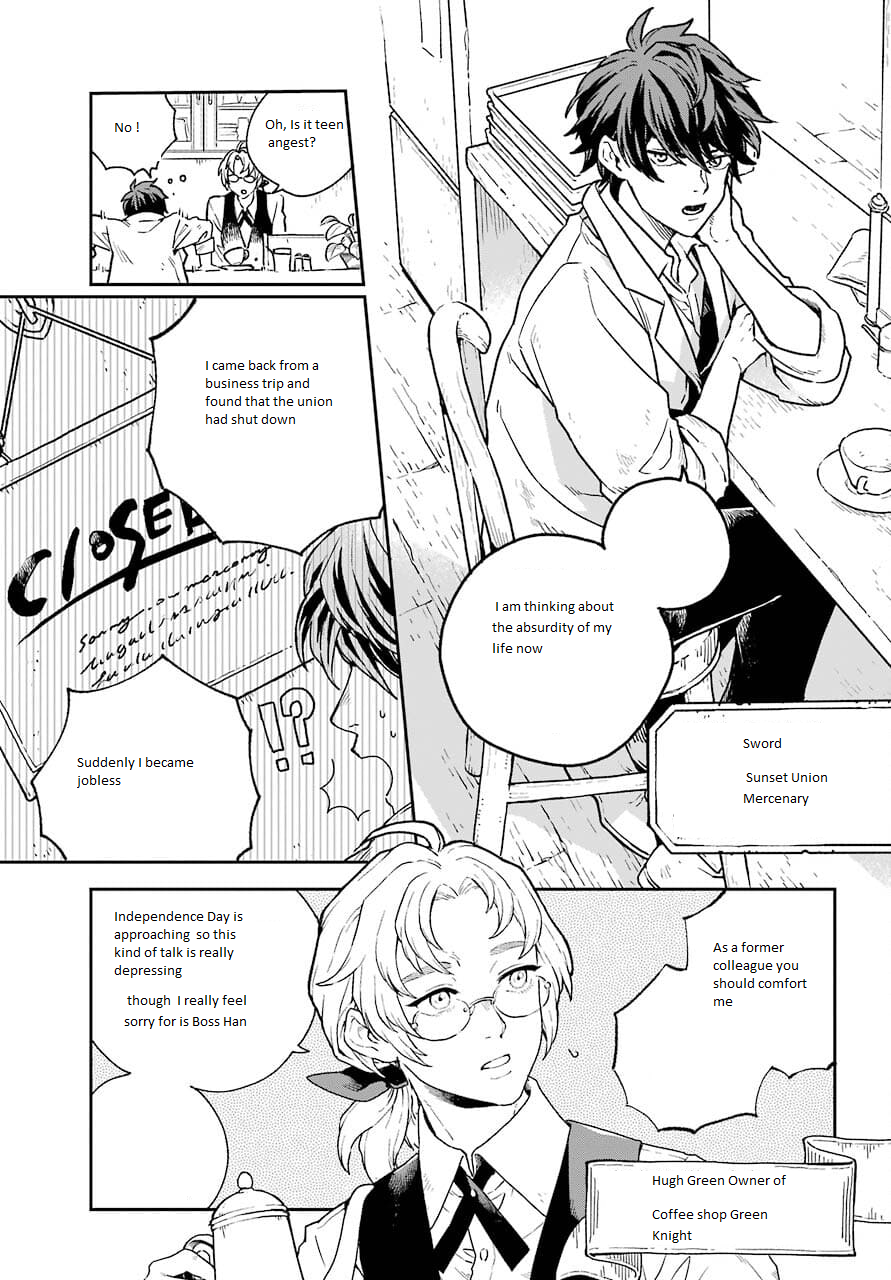 The Mercenary and the Novelist Vol. 1 Ch. 1 第8页