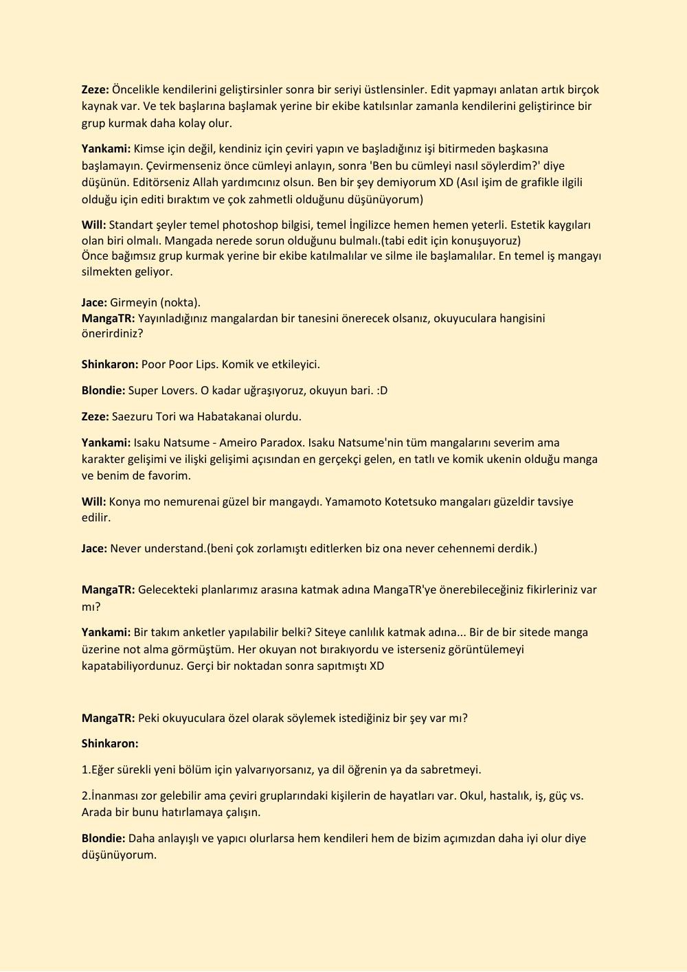 MangaTR ve Ekipler ile Söyleşi Heterophobia Fansub ile Söyleşi 第7页