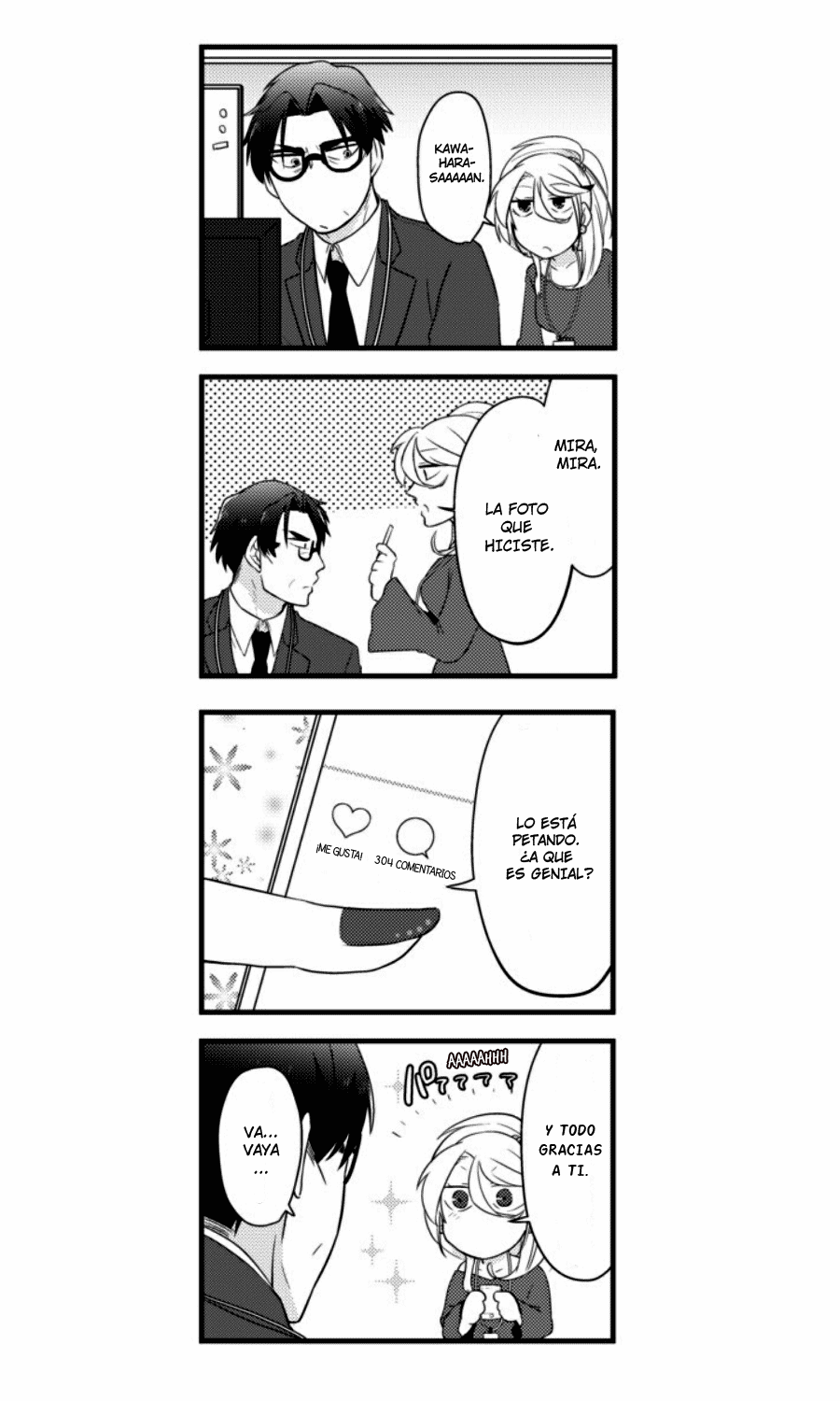 Kawahara Kachou to Gyaru Buka-chan Vol. 1 Ch. 3 第10页