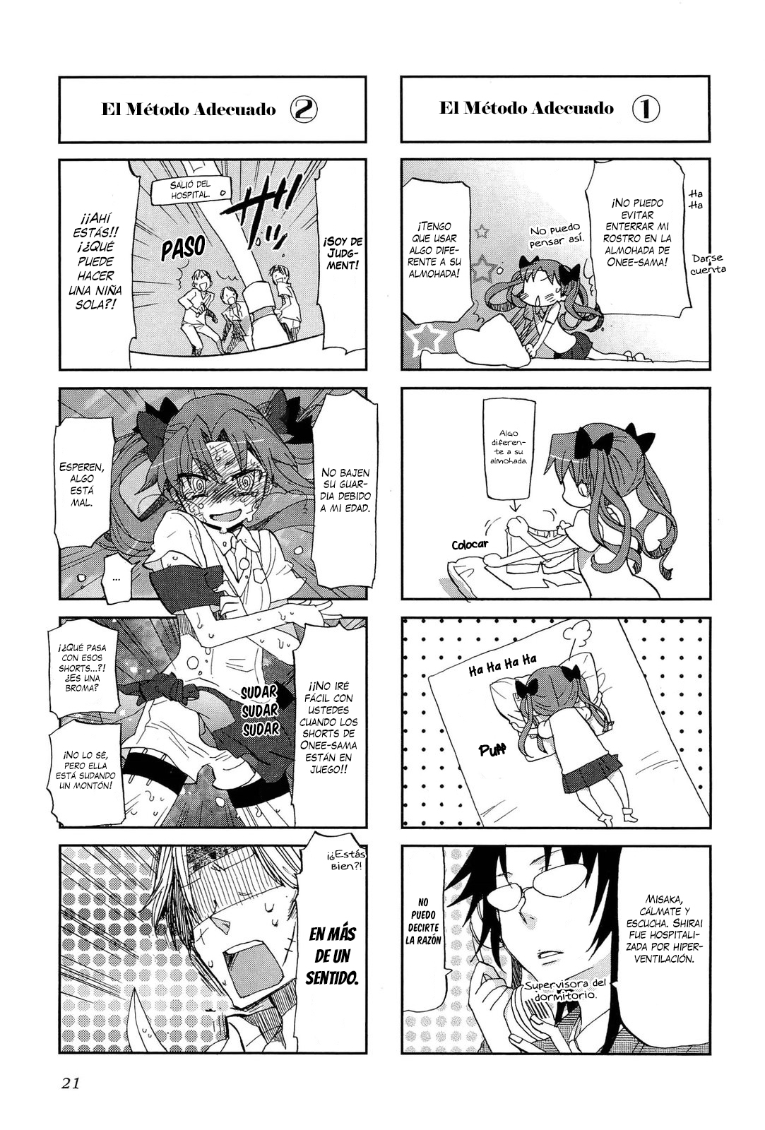 4-koma Koushiki Anthology - Toaru Kagaku no Railgun x Toaru Majutsu no Index El Boleto de Ida al Edén de al Lado 第2页