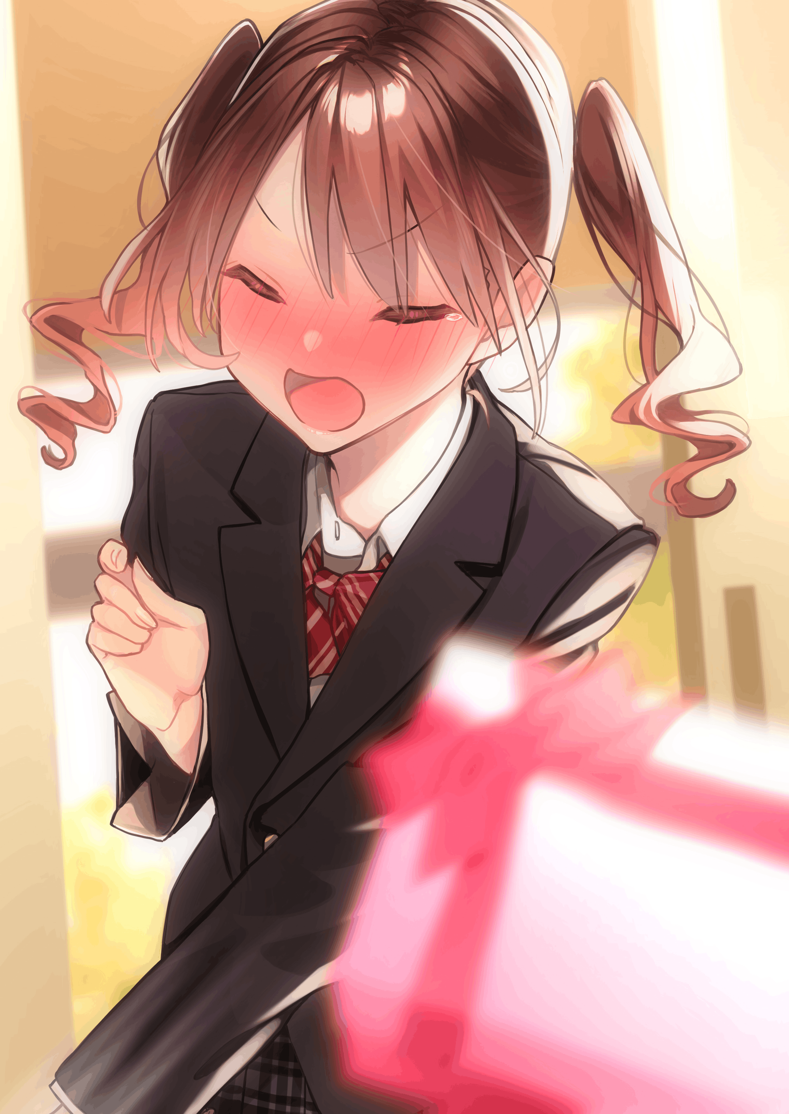 Blushing Because of You (Webcomic) "I-I'm sure you don't want this after all you got!!!" 第1页