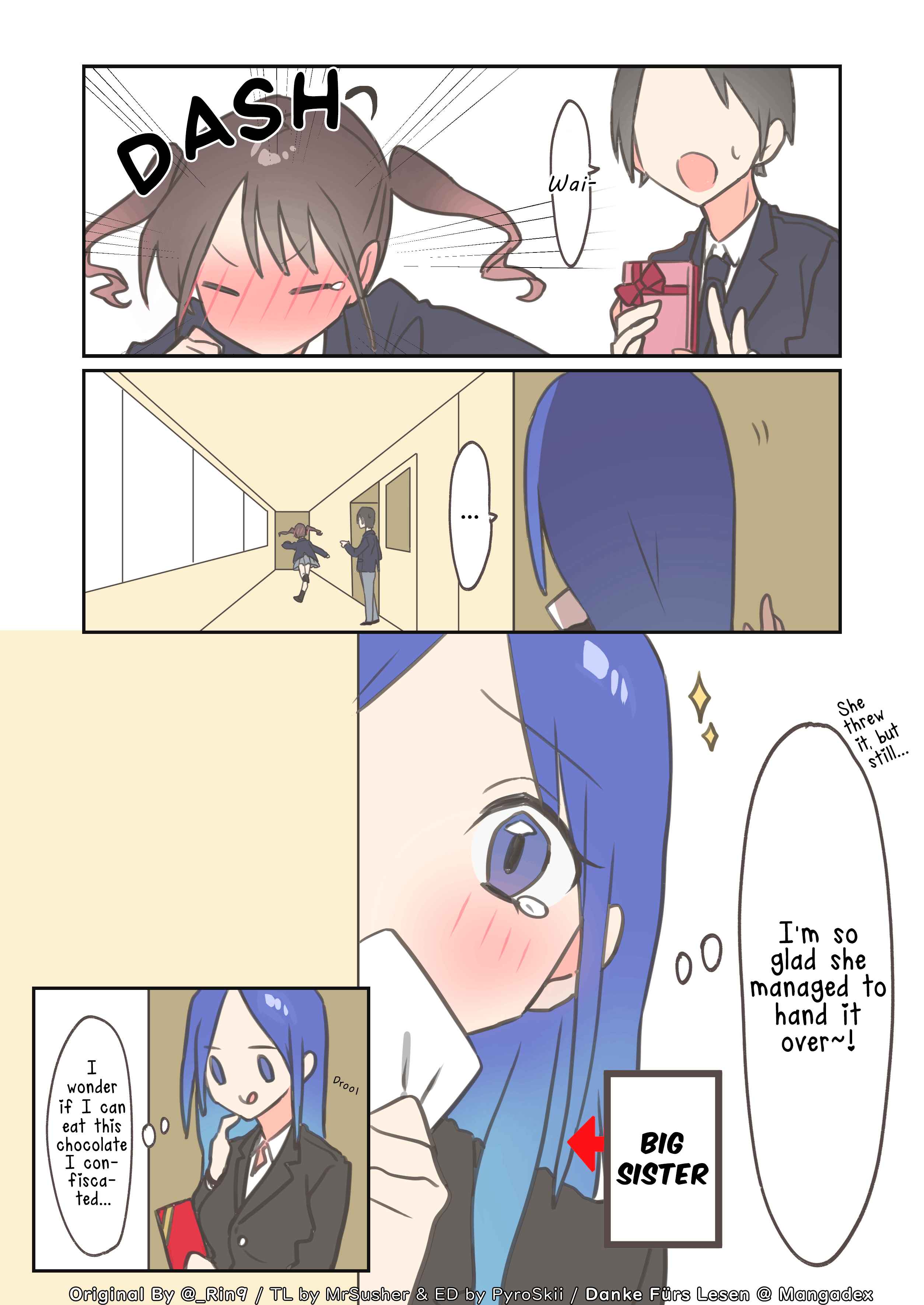 Blushing Because of You (Webcomic) "I-I'm sure you don't want this after all you got!!!" 第2页