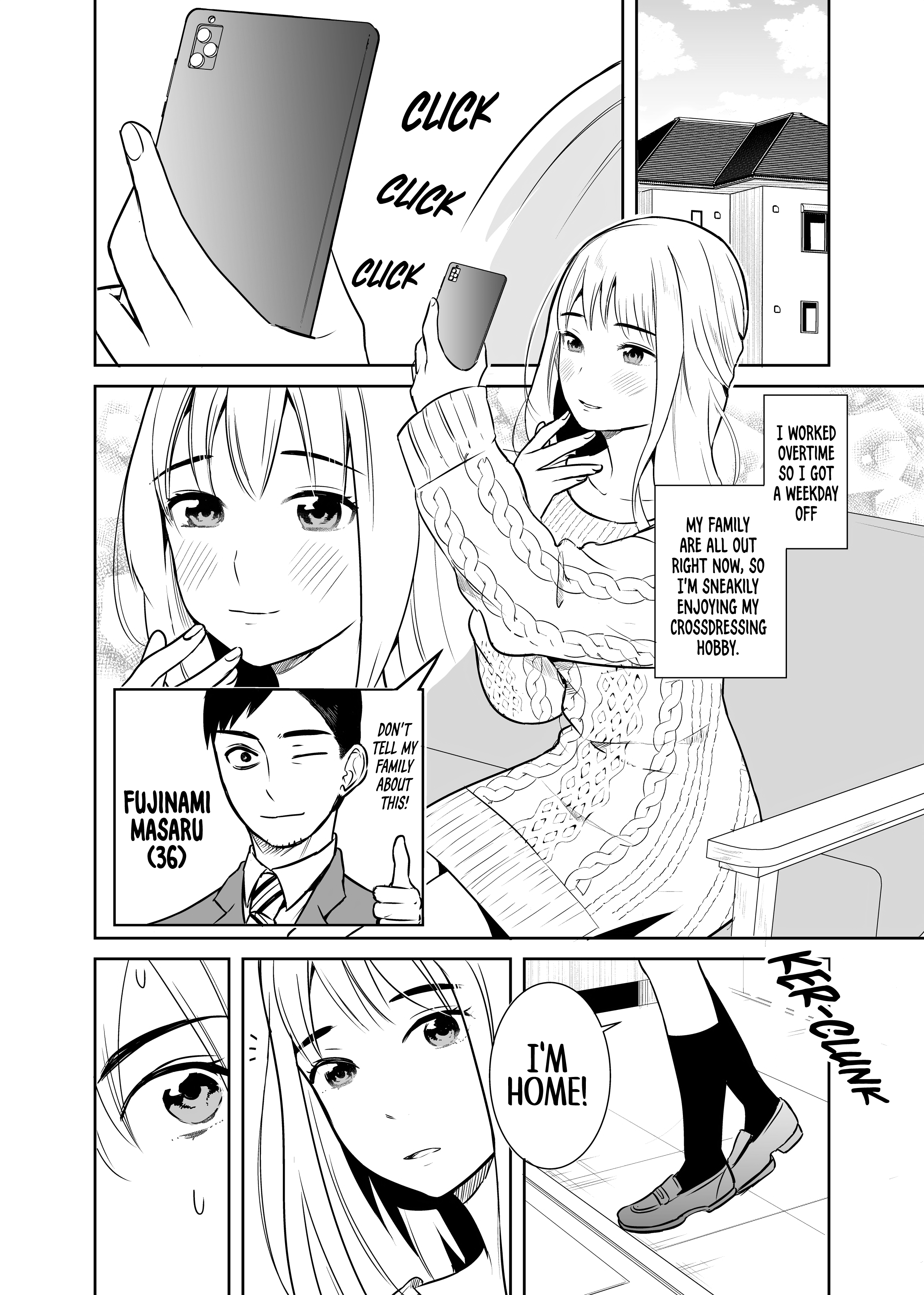 I Started Crying After My Daughter Discovered My Crossdressing 第1页