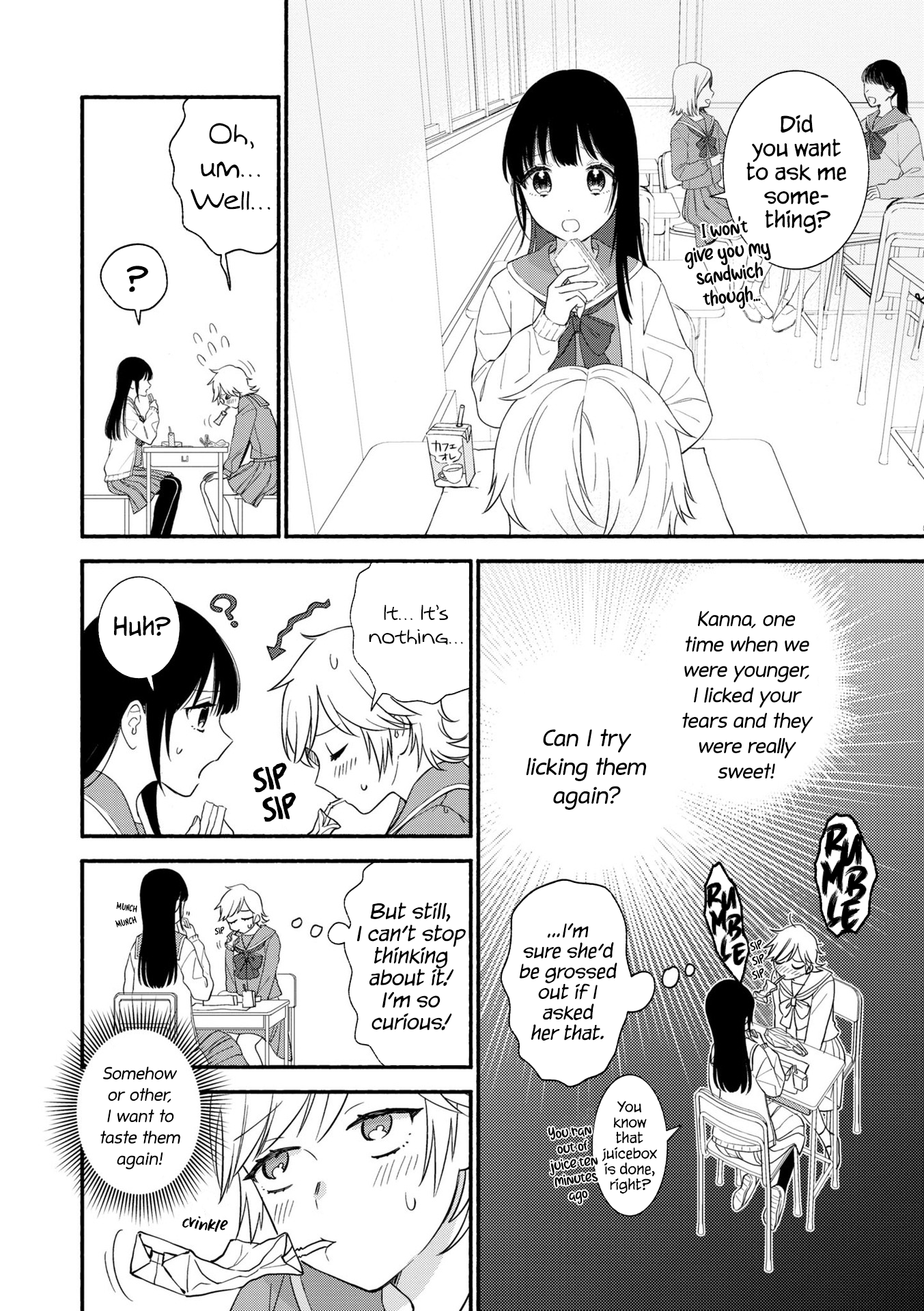 Nakigao Yuri Anthology The reason for her sweet tears (Yudepan) 第2页