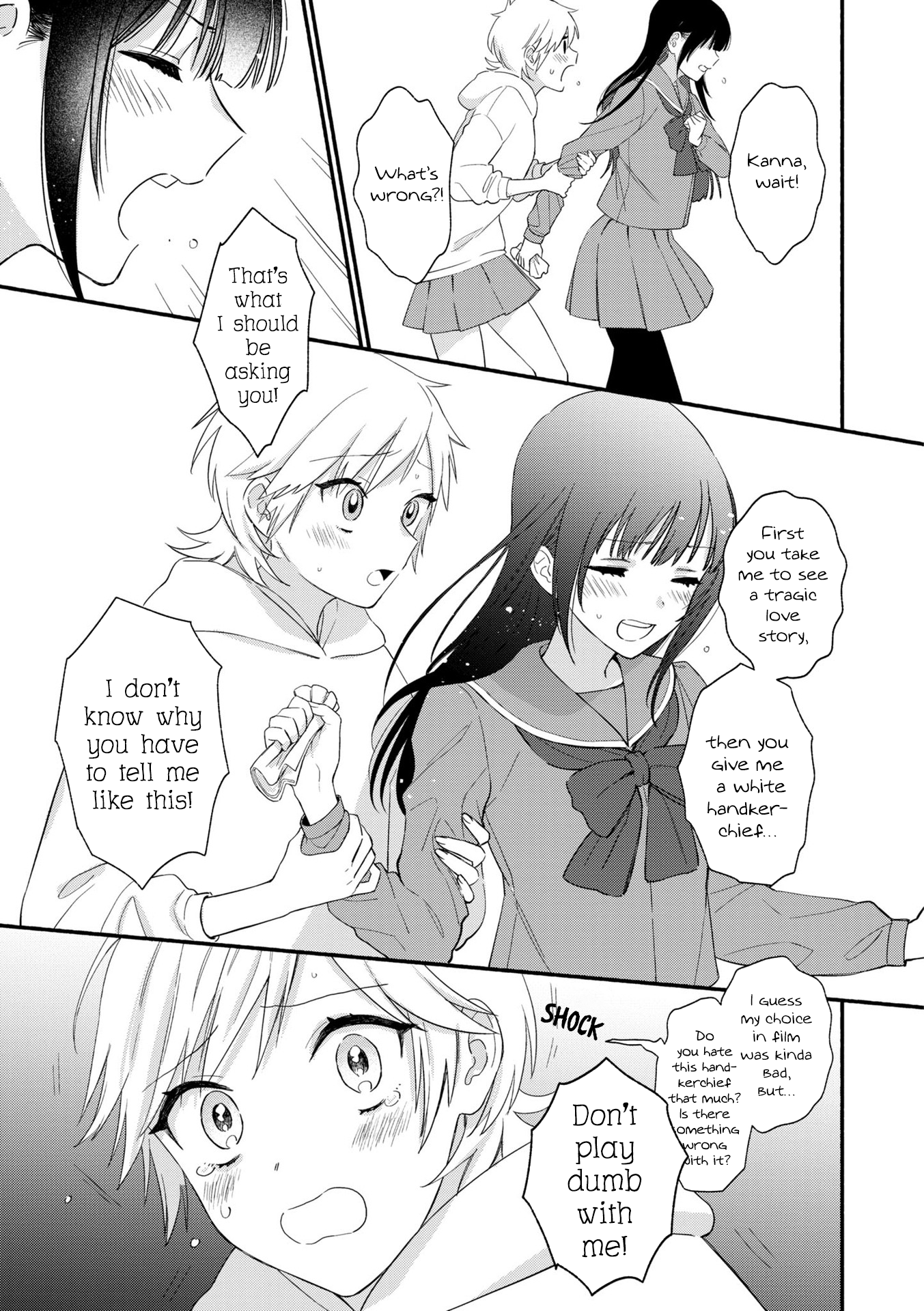 Nakigao Yuri Anthology The reason for her sweet tears (Yudepan) 第11页