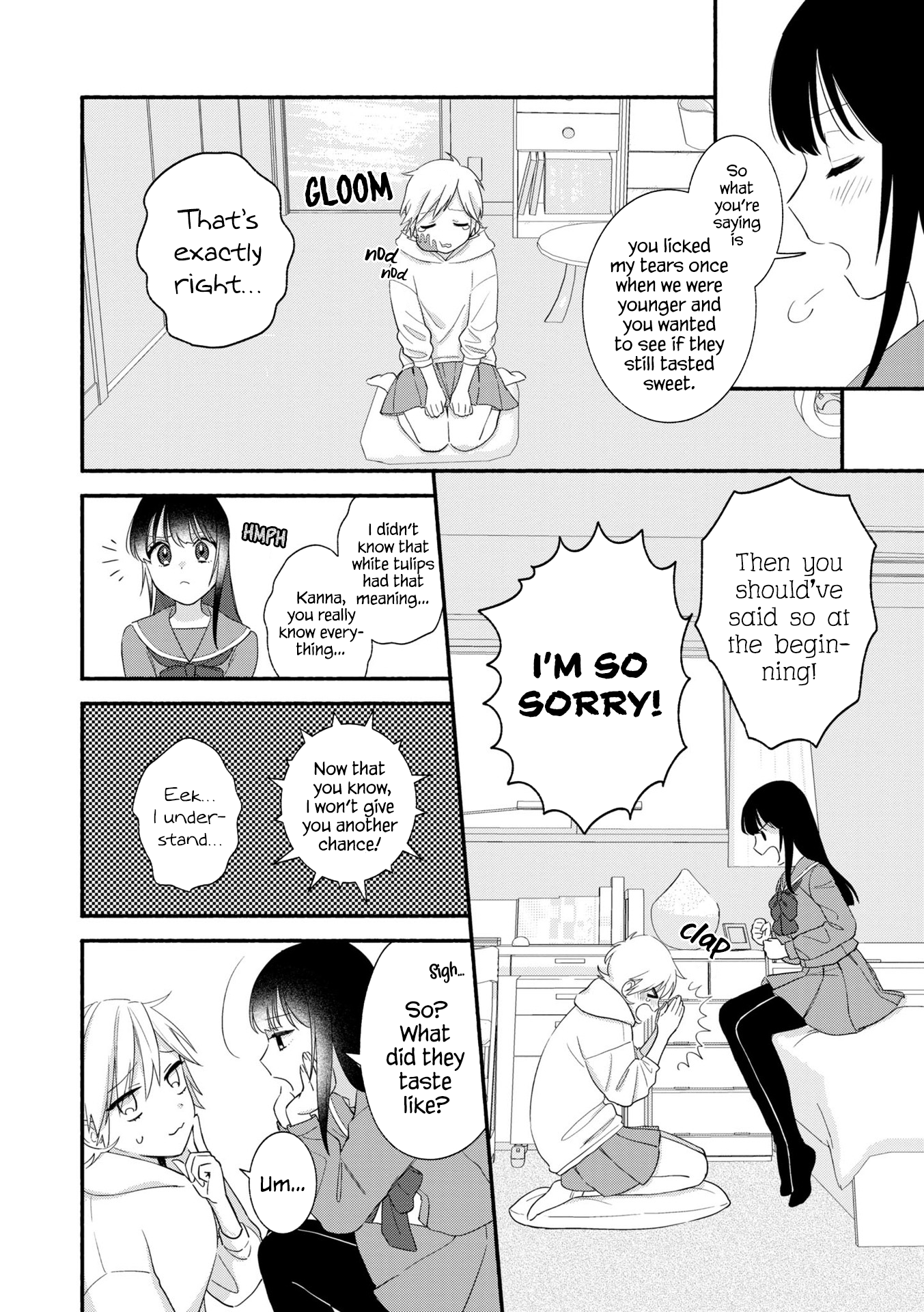 Nakigao Yuri Anthology The reason for her sweet tears (Yudepan) 第14页