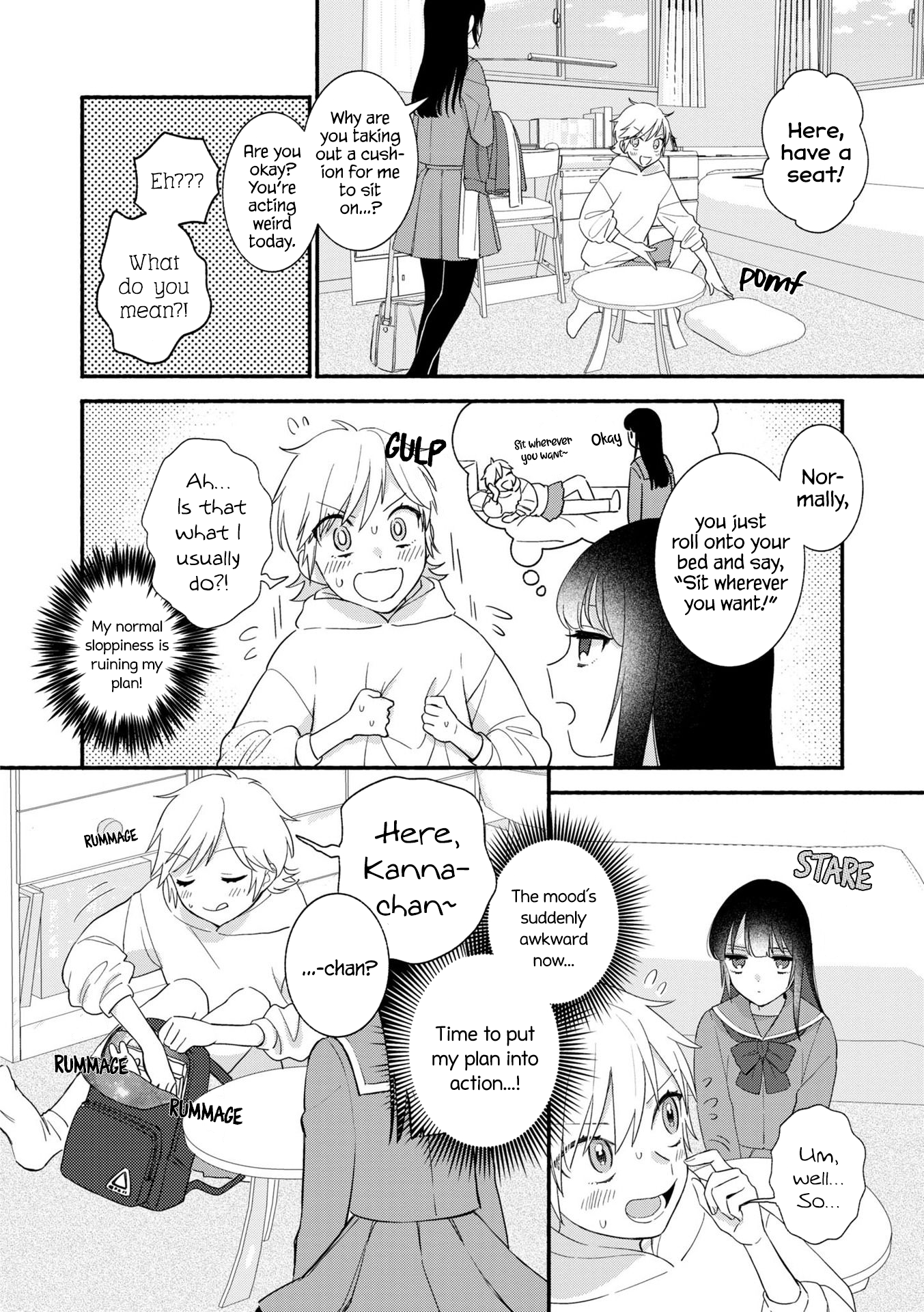 Nakigao Yuri Anthology The reason for her sweet tears (Yudepan) 第8页