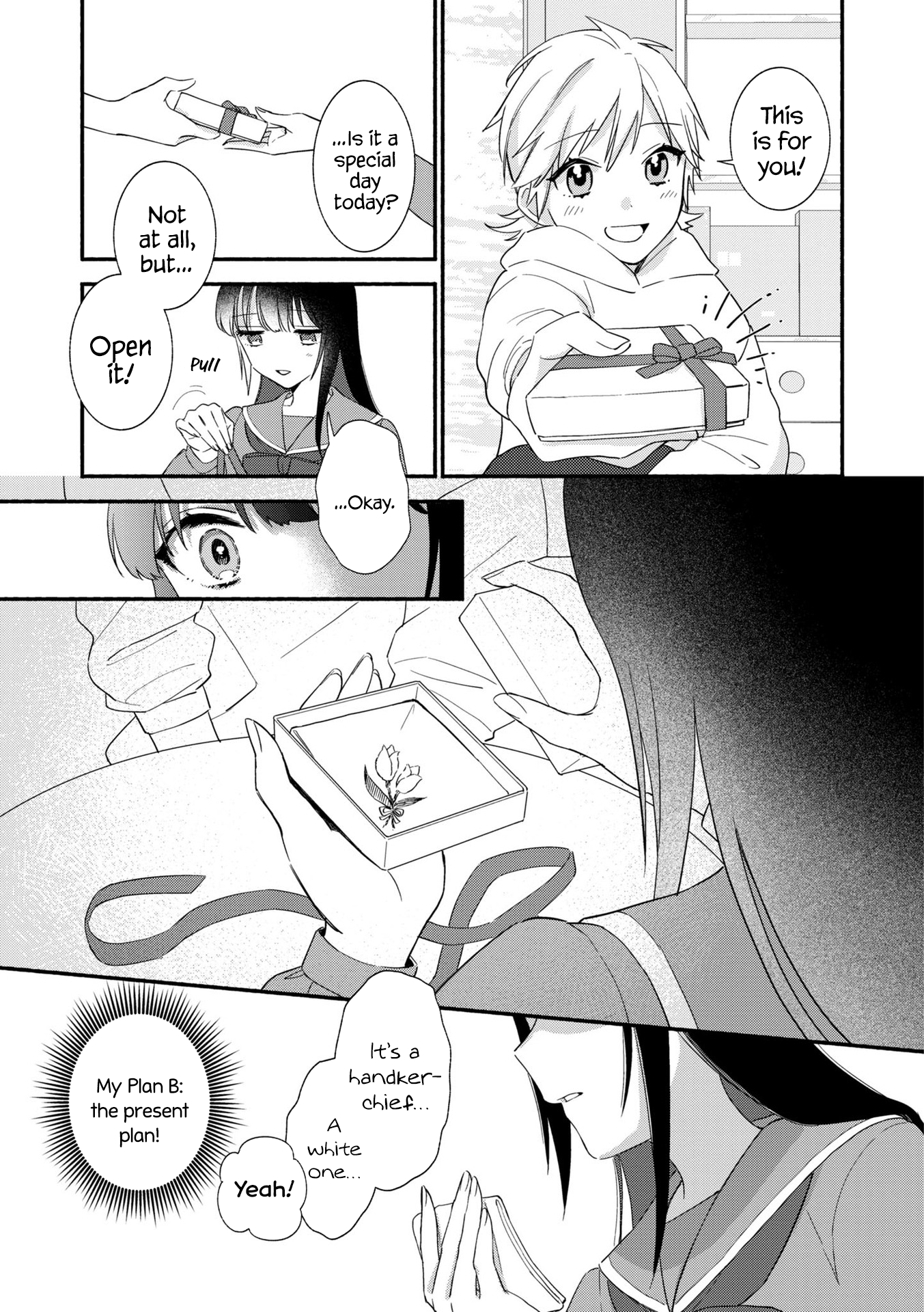 Nakigao Yuri Anthology The reason for her sweet tears (Yudepan) 第9页